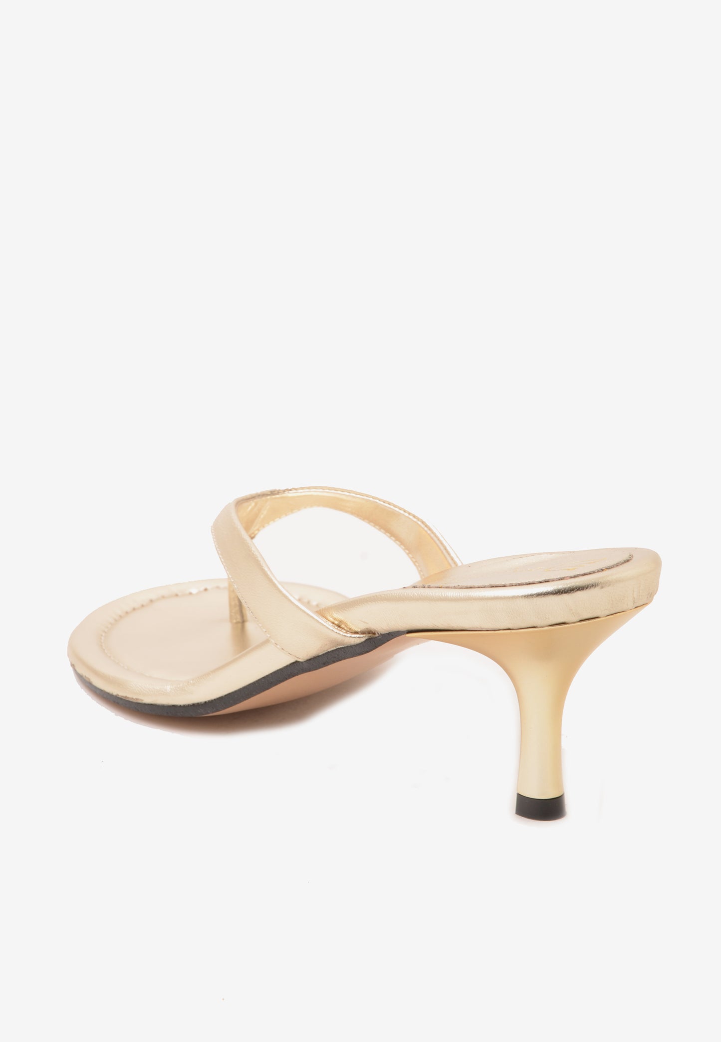 DIVINE FOLLIE - Sandalo Infradito Platino