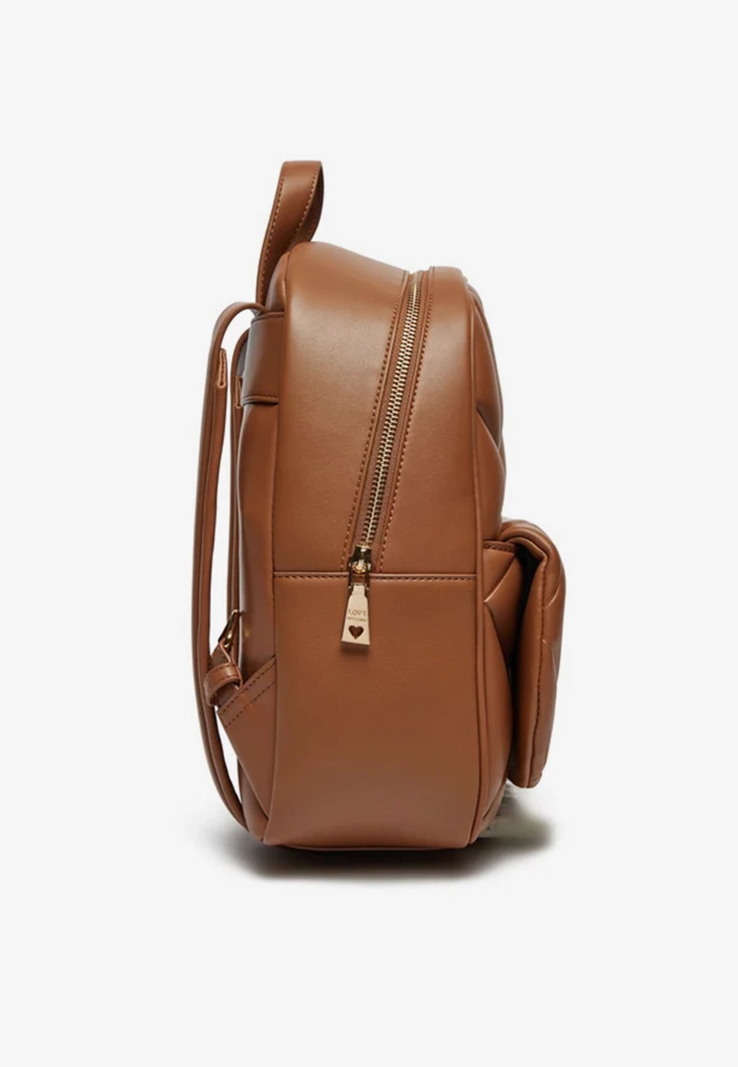 LOVE MOSCHINO - Zaino Embossed Cammello