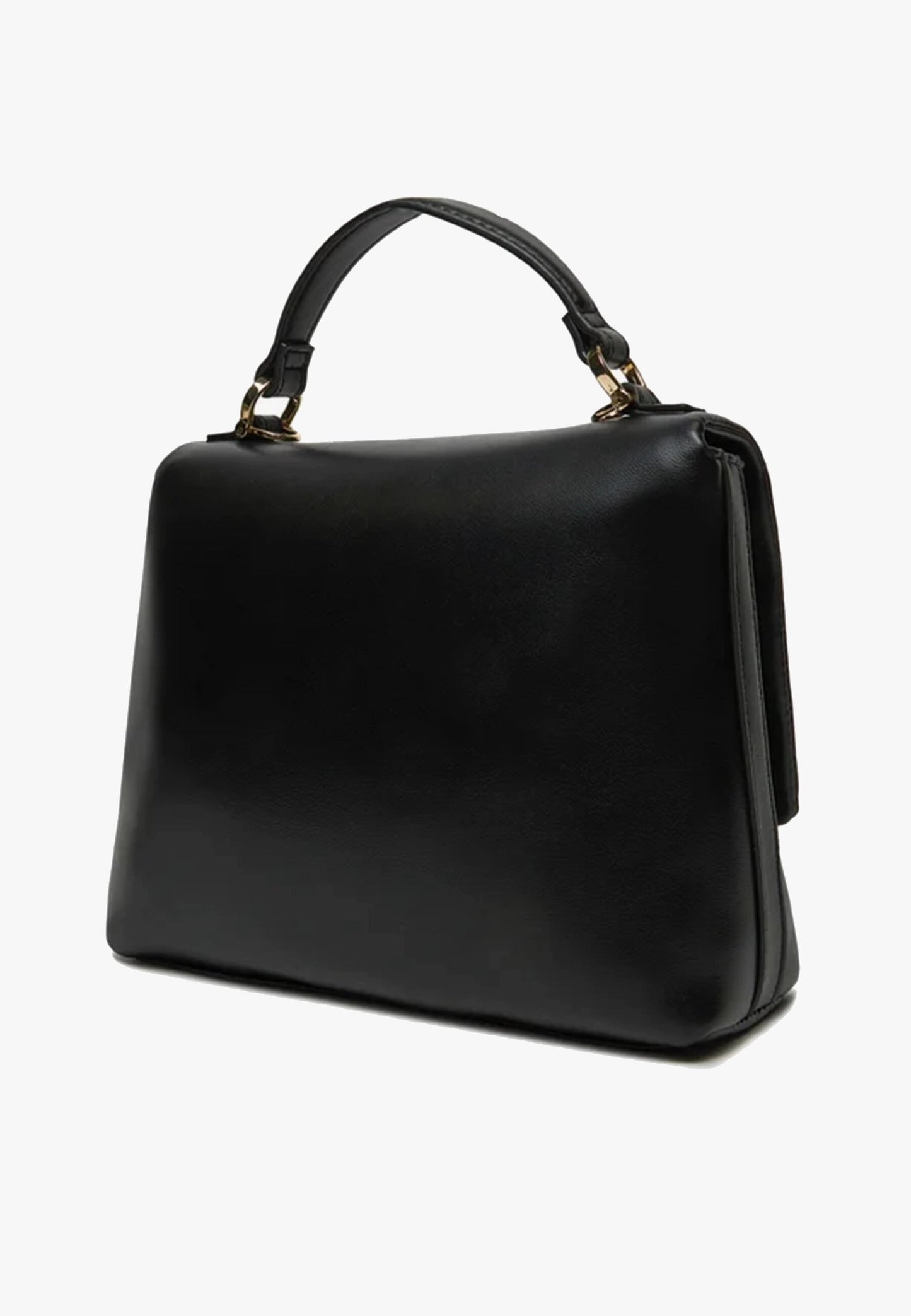 LOVE MOSCHINO - Borsa A Mano Gold Clip Nero