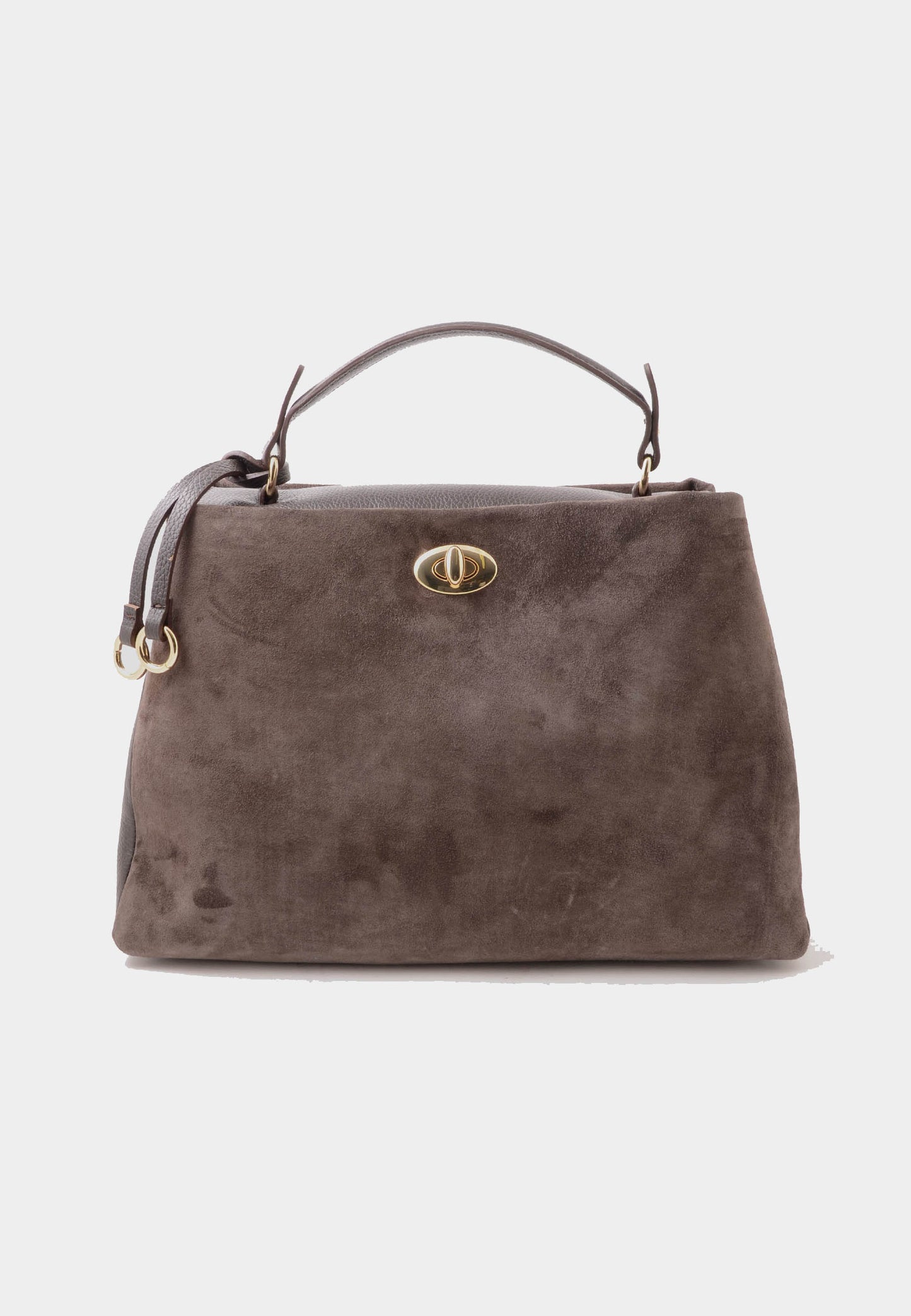 NUNZIA - Borsa In Camoscio VITTORIA Taupe