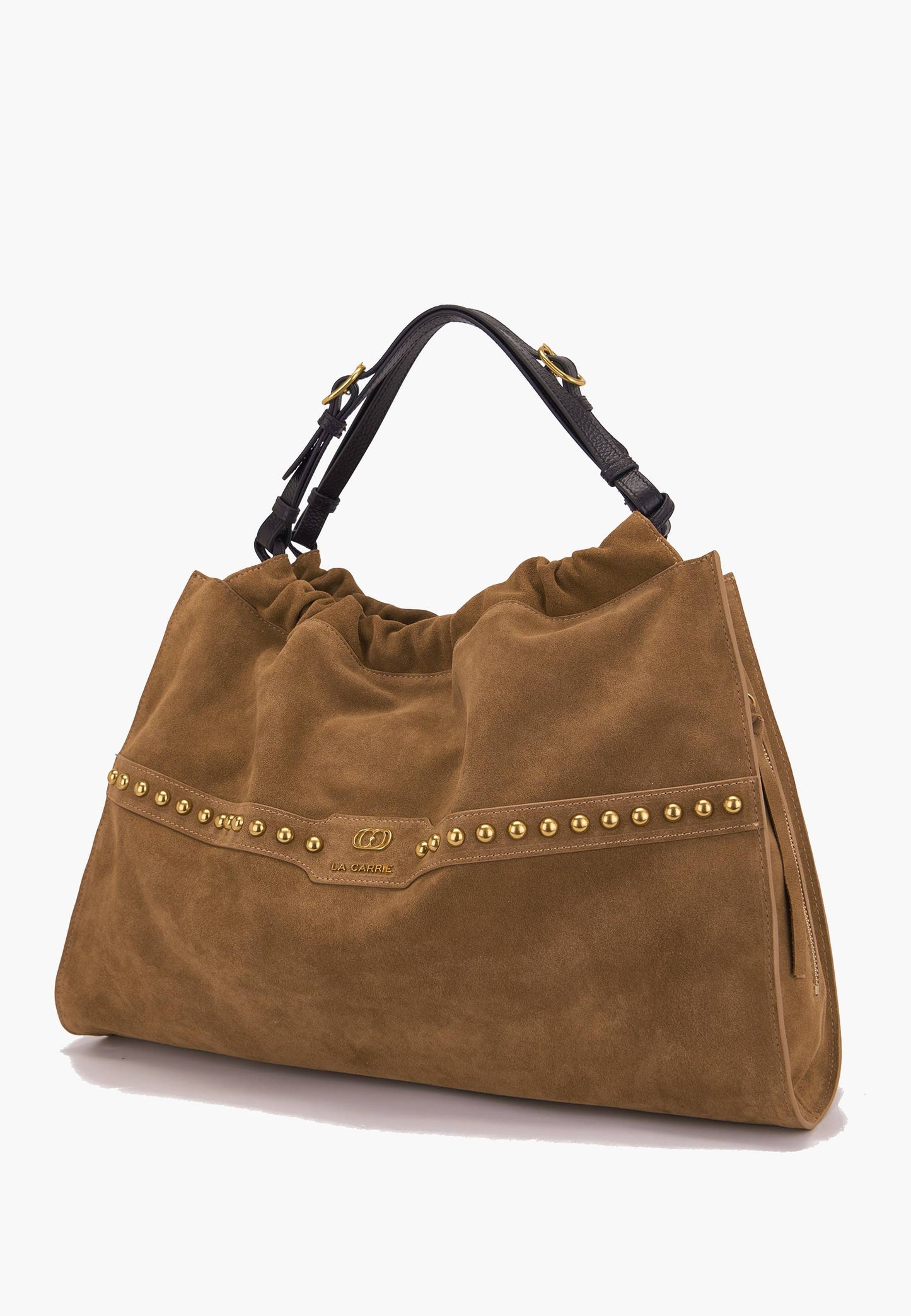 LA CARRIE - Shopping Bag Etnic Cuoio
