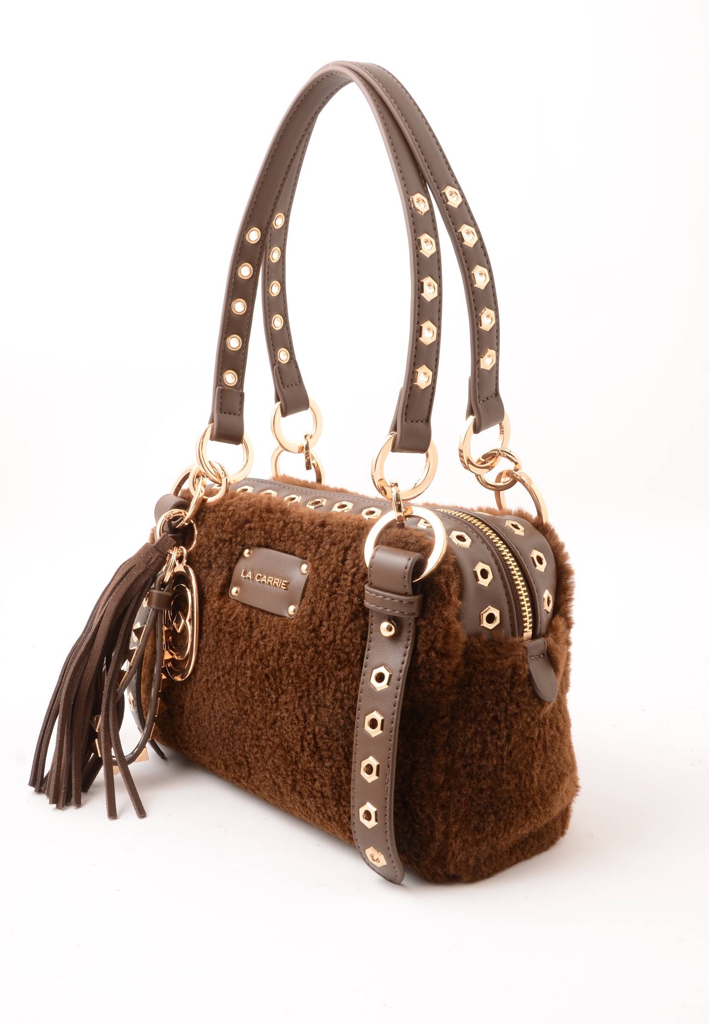 LA CARRIE - Borsa A Mano Teddy Mocha