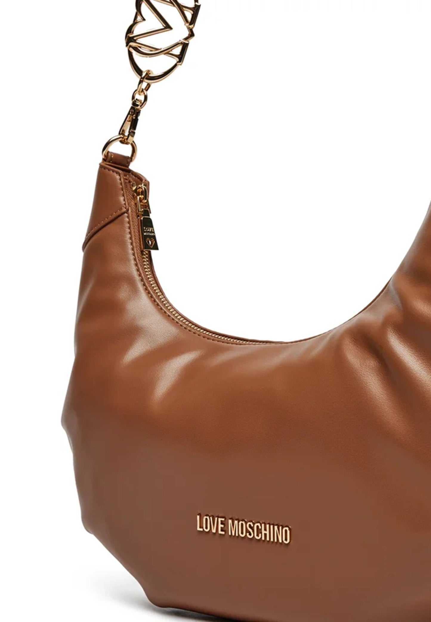 LOVE MOSCHINO - Hobo Bag Cuore Cammello