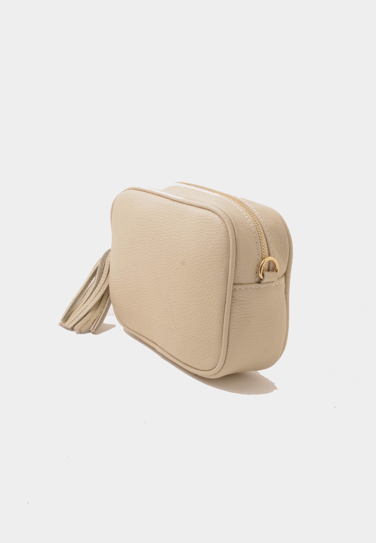 NUNZIA - Crossbody Vera Pelle CAMILLA Avorio