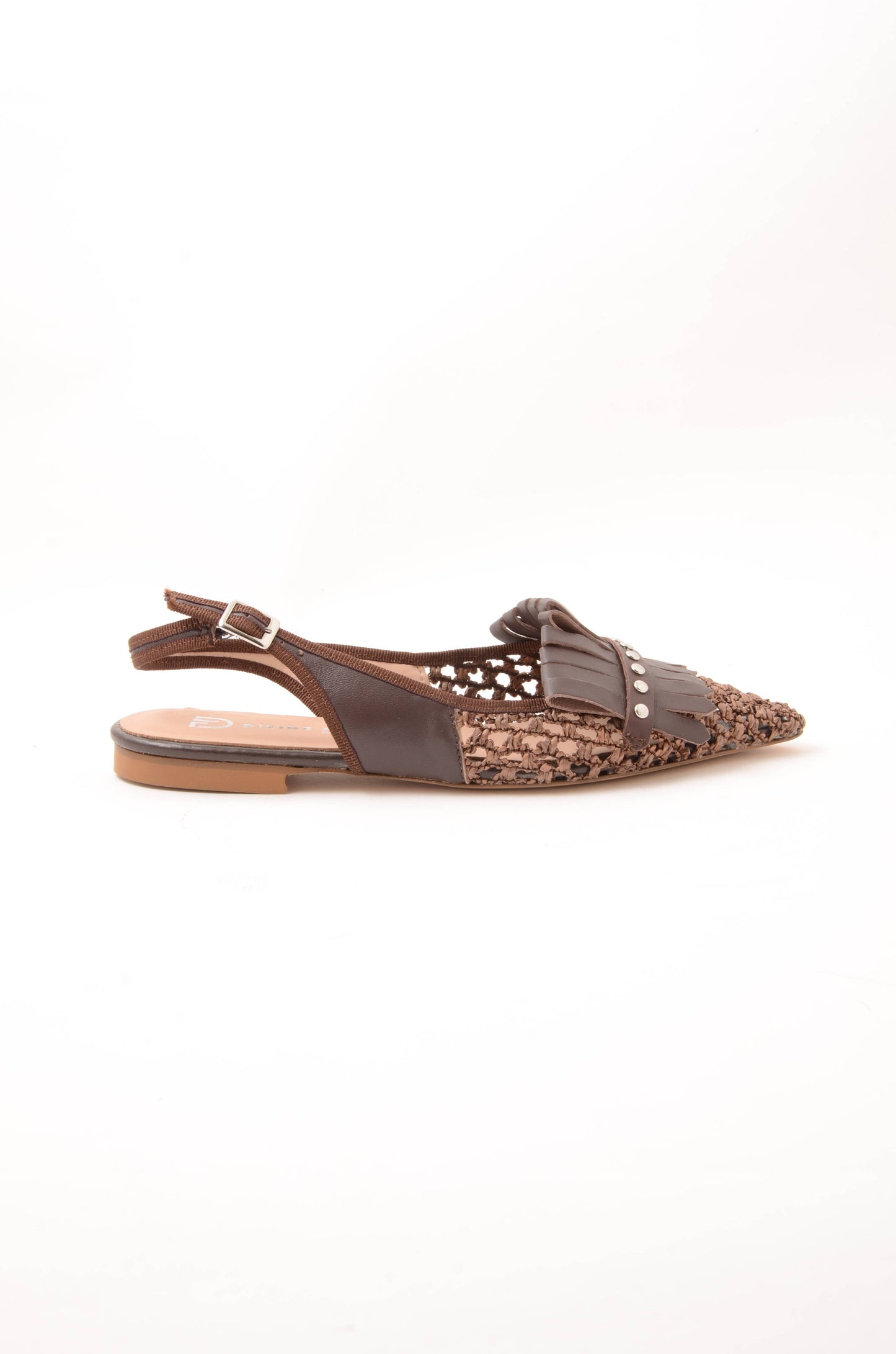 DIVINE FOLLIE - Slingback Raffia Moro