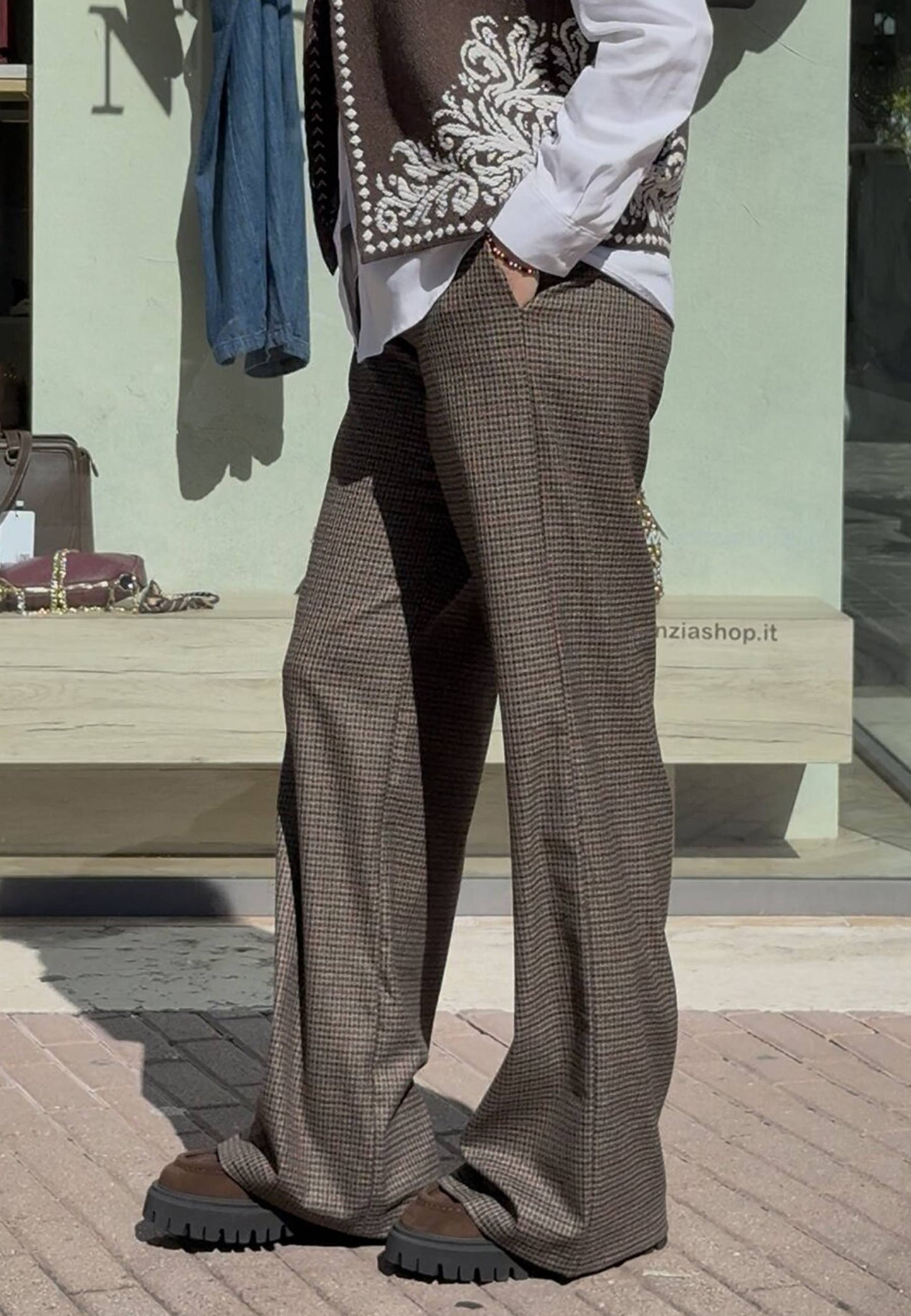 MOTEL - Pantalone Pied-De-Puol