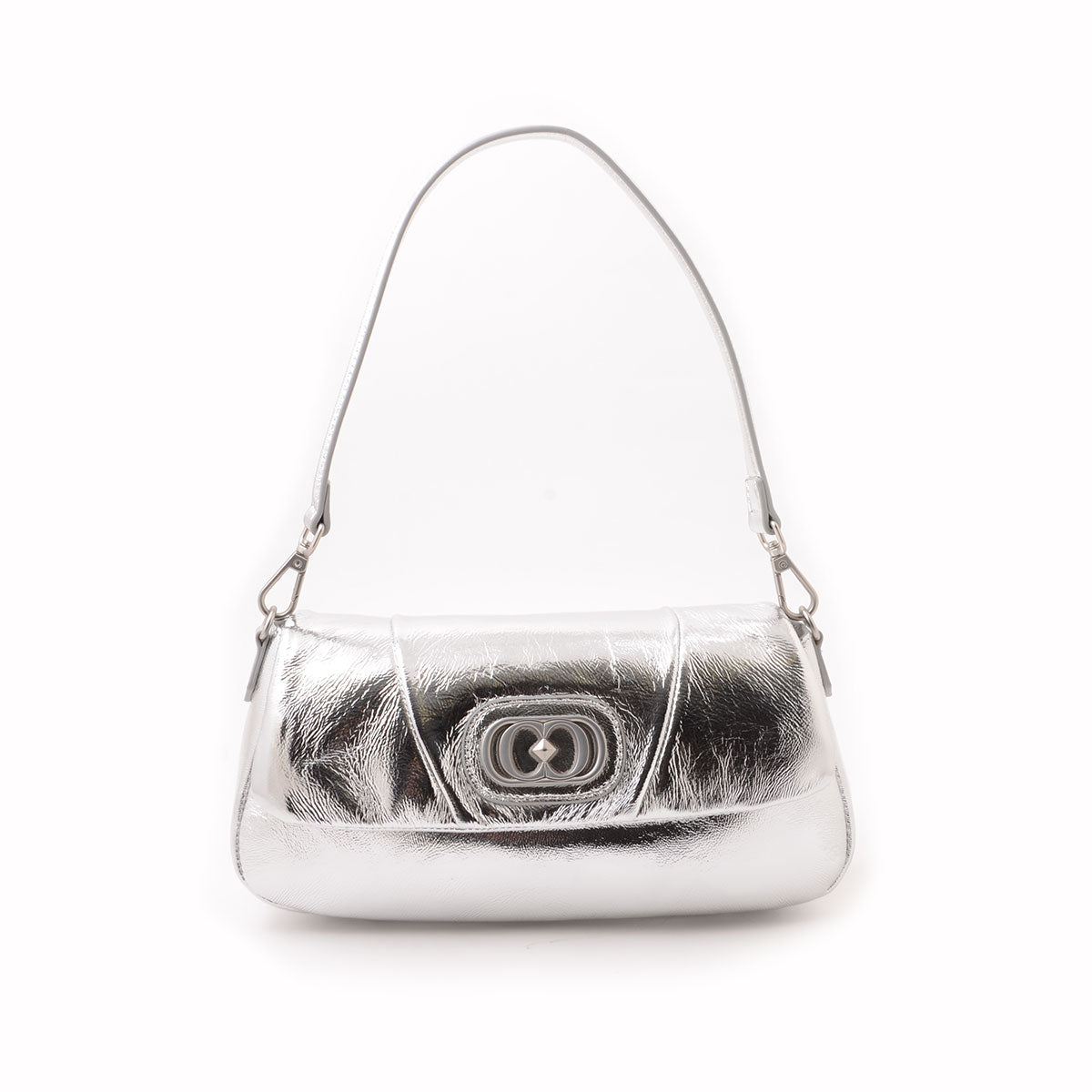 LA CARRIE - Borsa a Spalla Argento