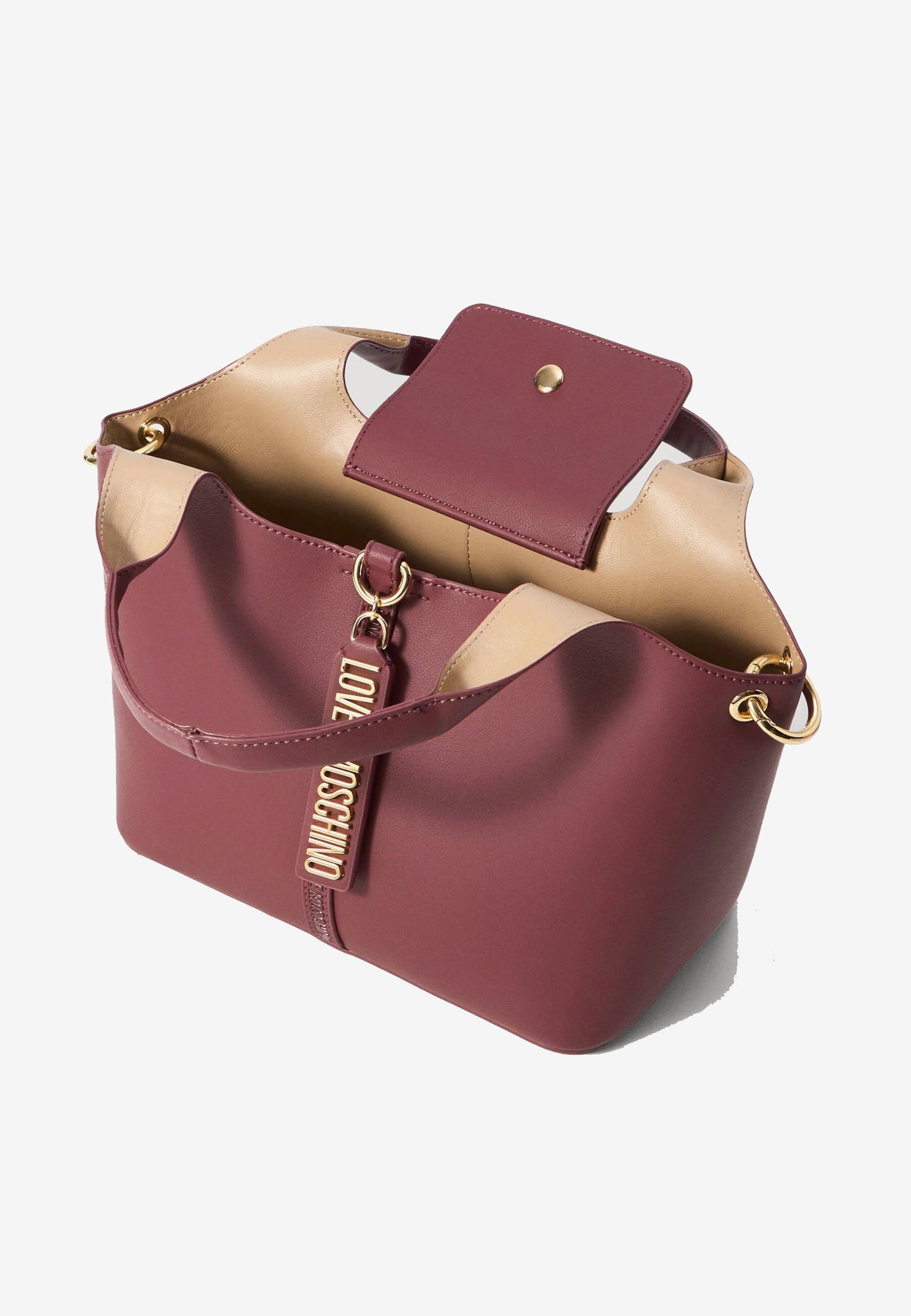 LOVE MOSCHINO - Borsa A Mano Morbida Vino