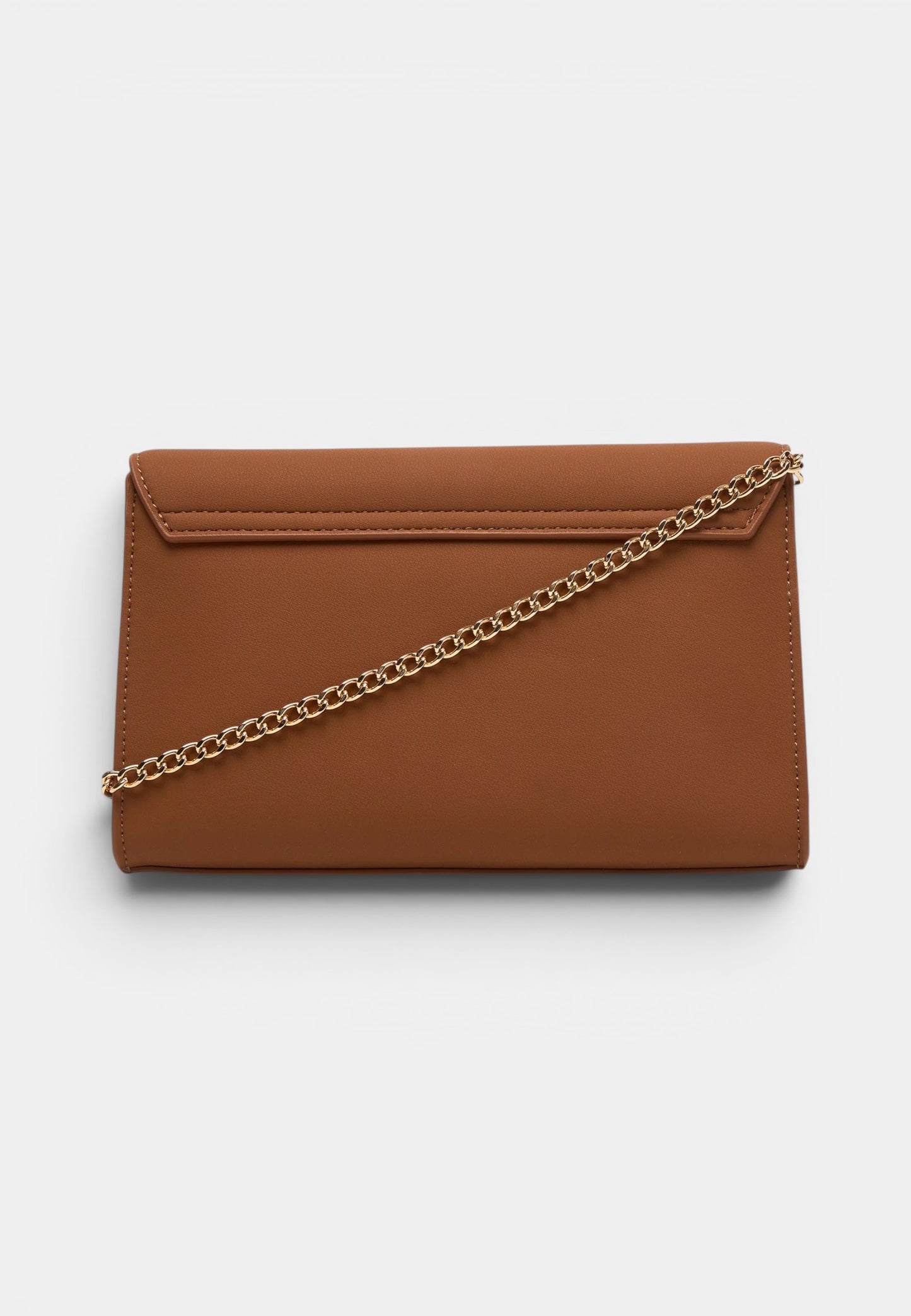 LOVE MOSCHINO - Borsetta A Tracolla Lettering Cuoio