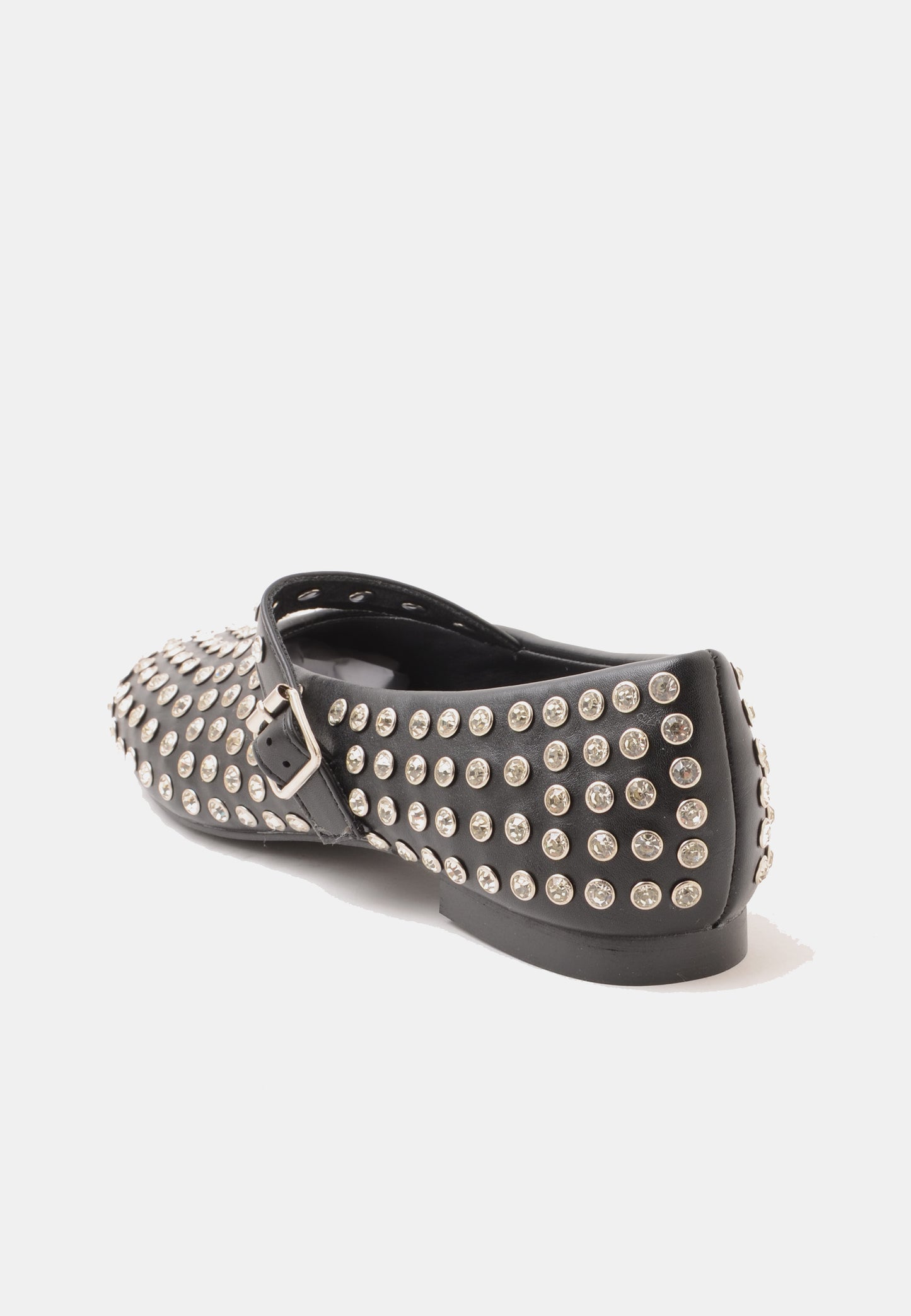 DIVINE FOLLIE - Ballerina Borchie Strass Nero