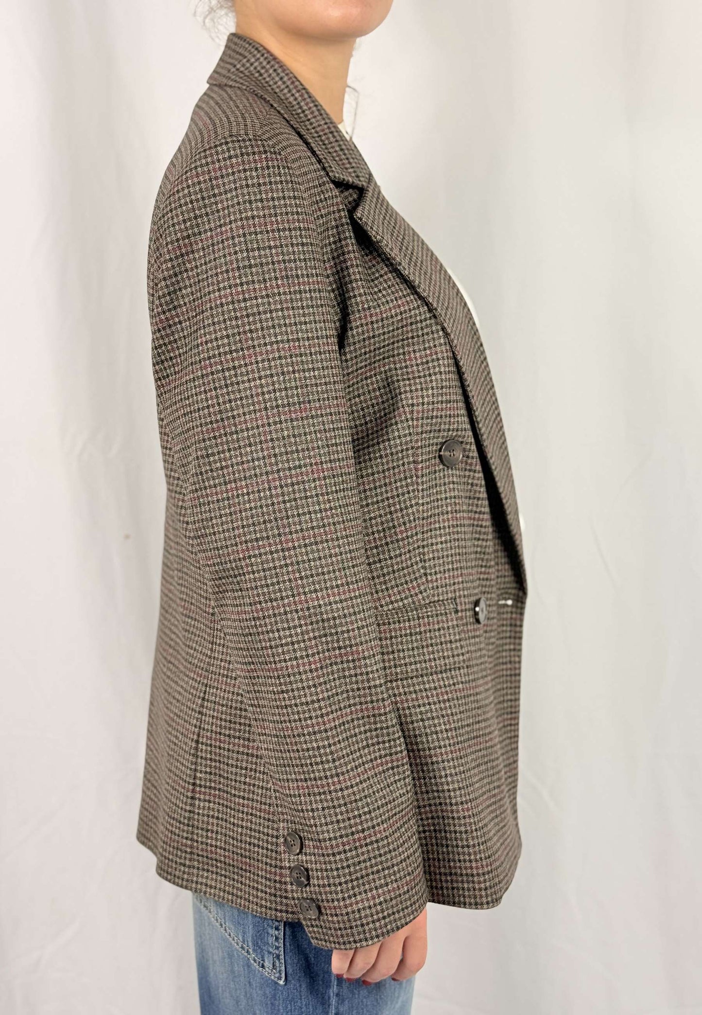 MOTEL - Blazer Doppiopetto Pied-De-Poul