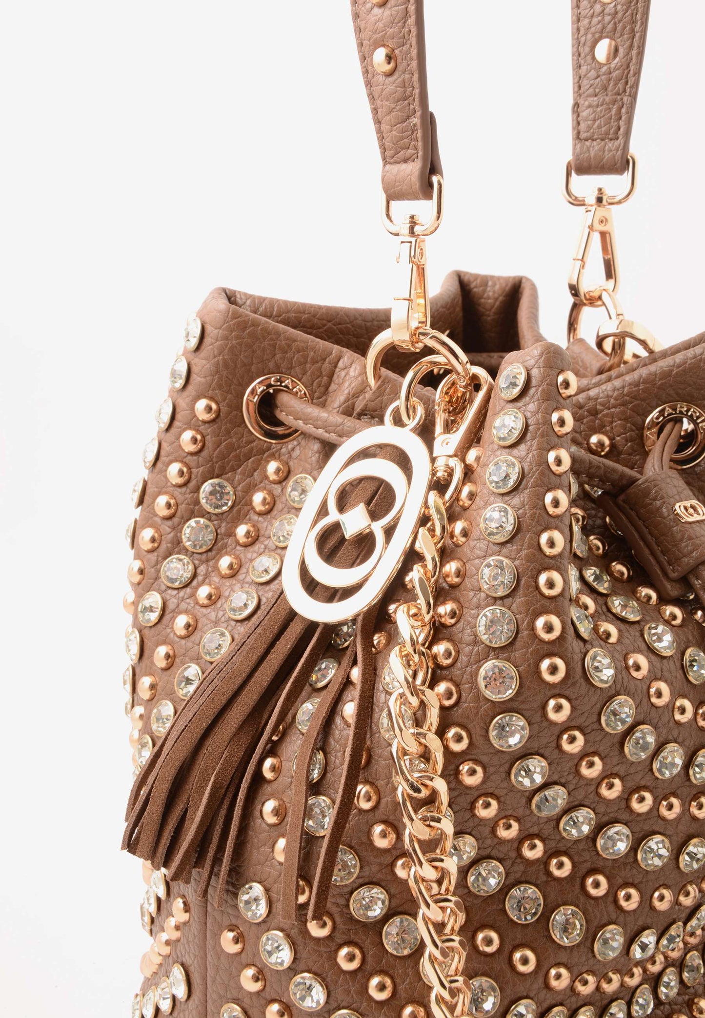 LA CARRIE - Secchiello Strass Andromeda Taupe