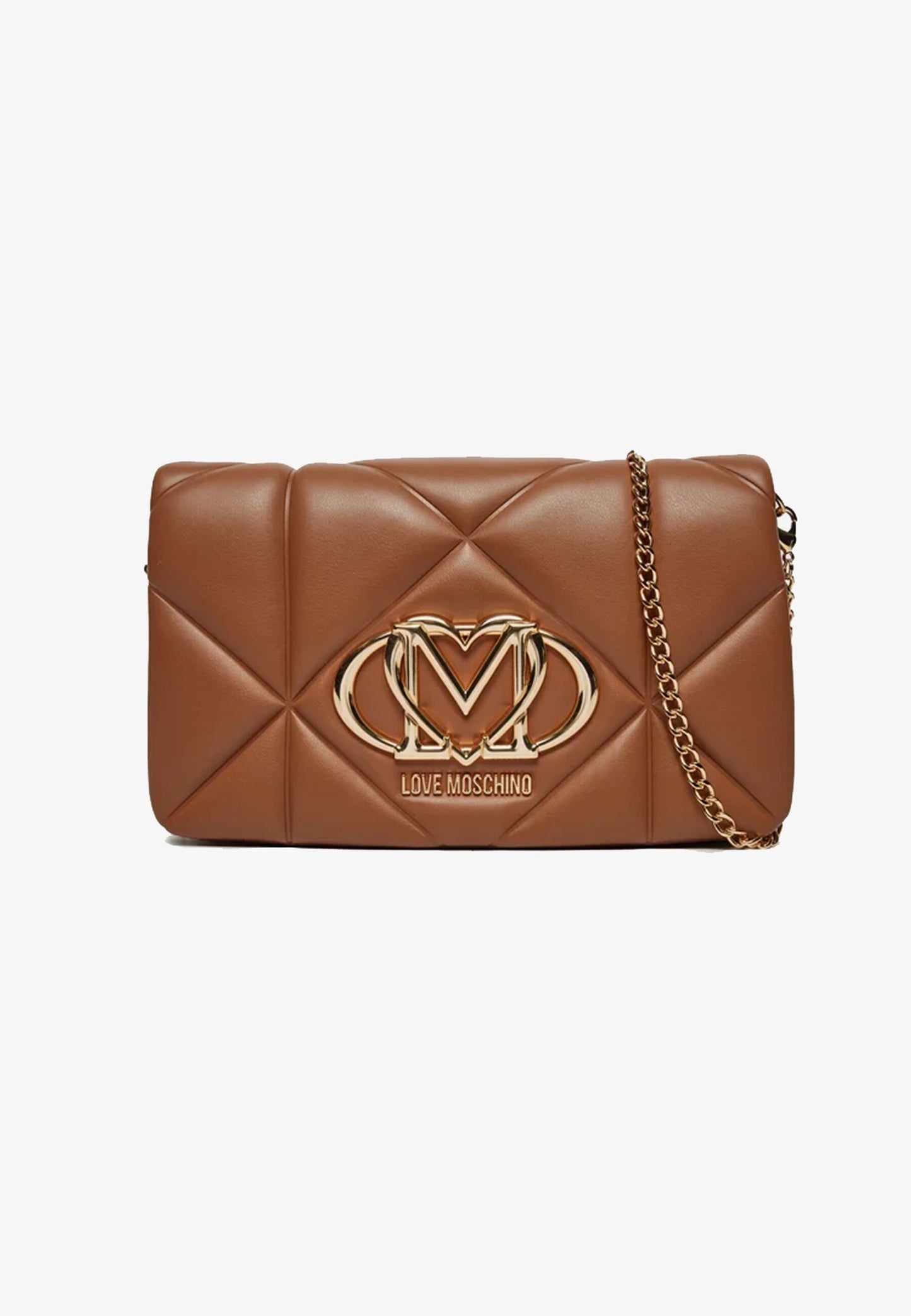LOVE MOSCHINO - Borsetta A Tracolla Embossed Cammello JC4043PP1MLC0201