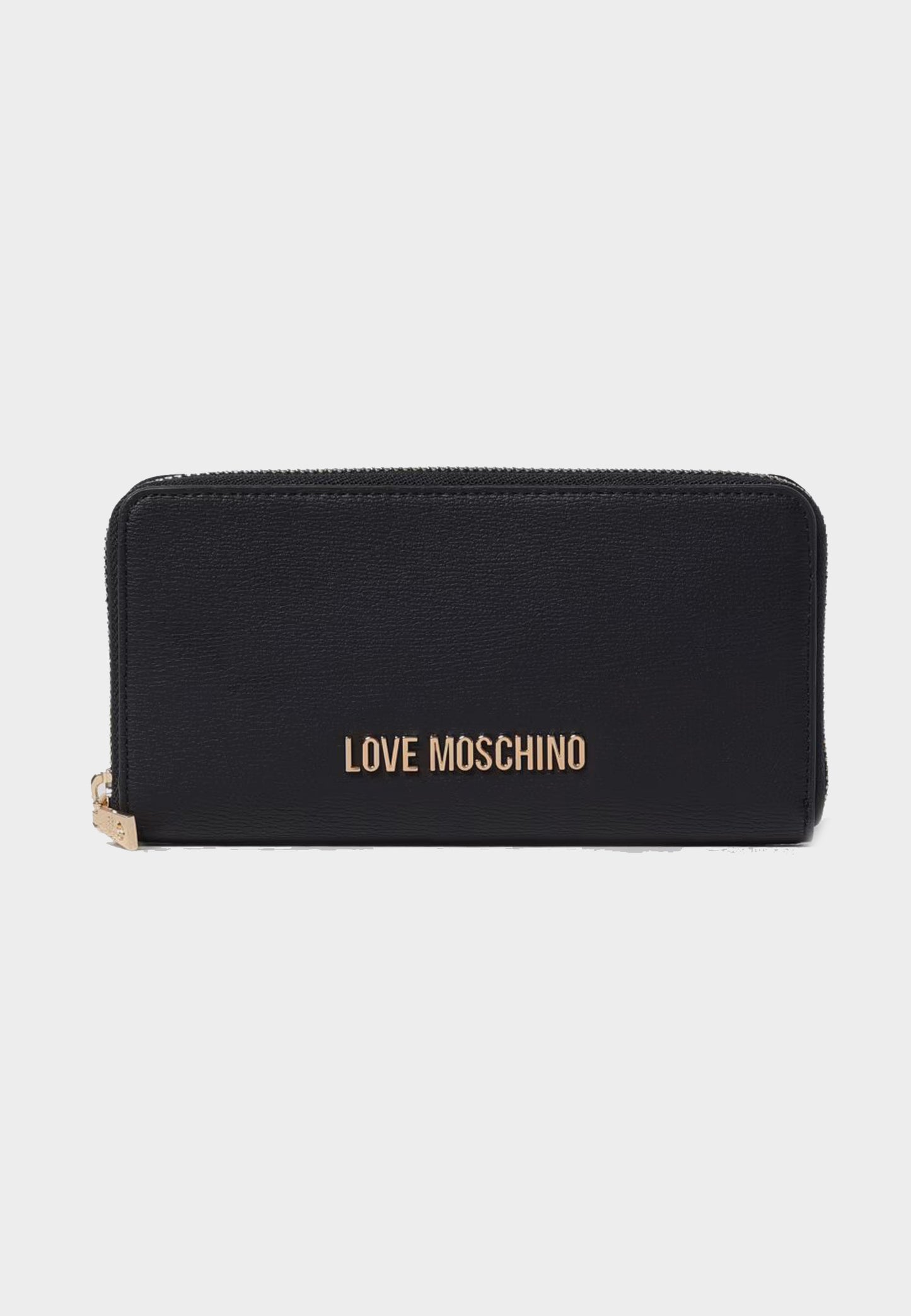 LOVE MOSCHINO - Portafoglio Zip Around Nero
