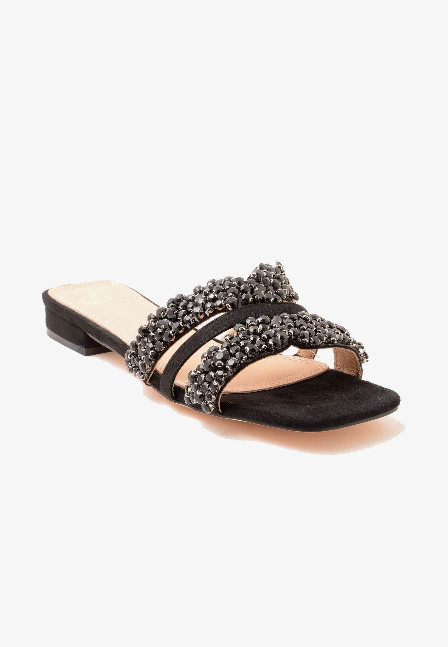 GOLD&GOLD - Ciabatta Strass Nero