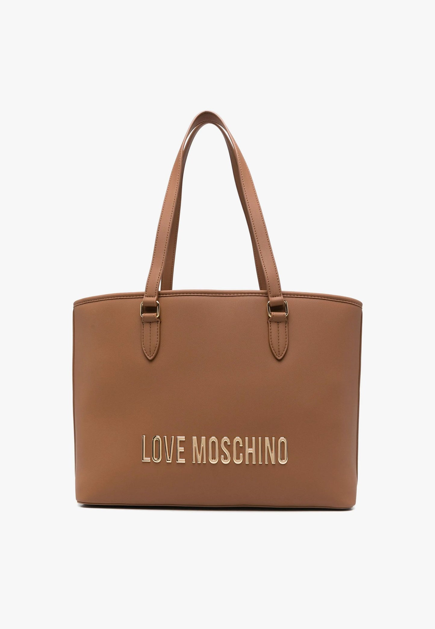 LOVE MOSCHINO - Shopping Bag Lettering Cammello JC4190PP1MKD0201