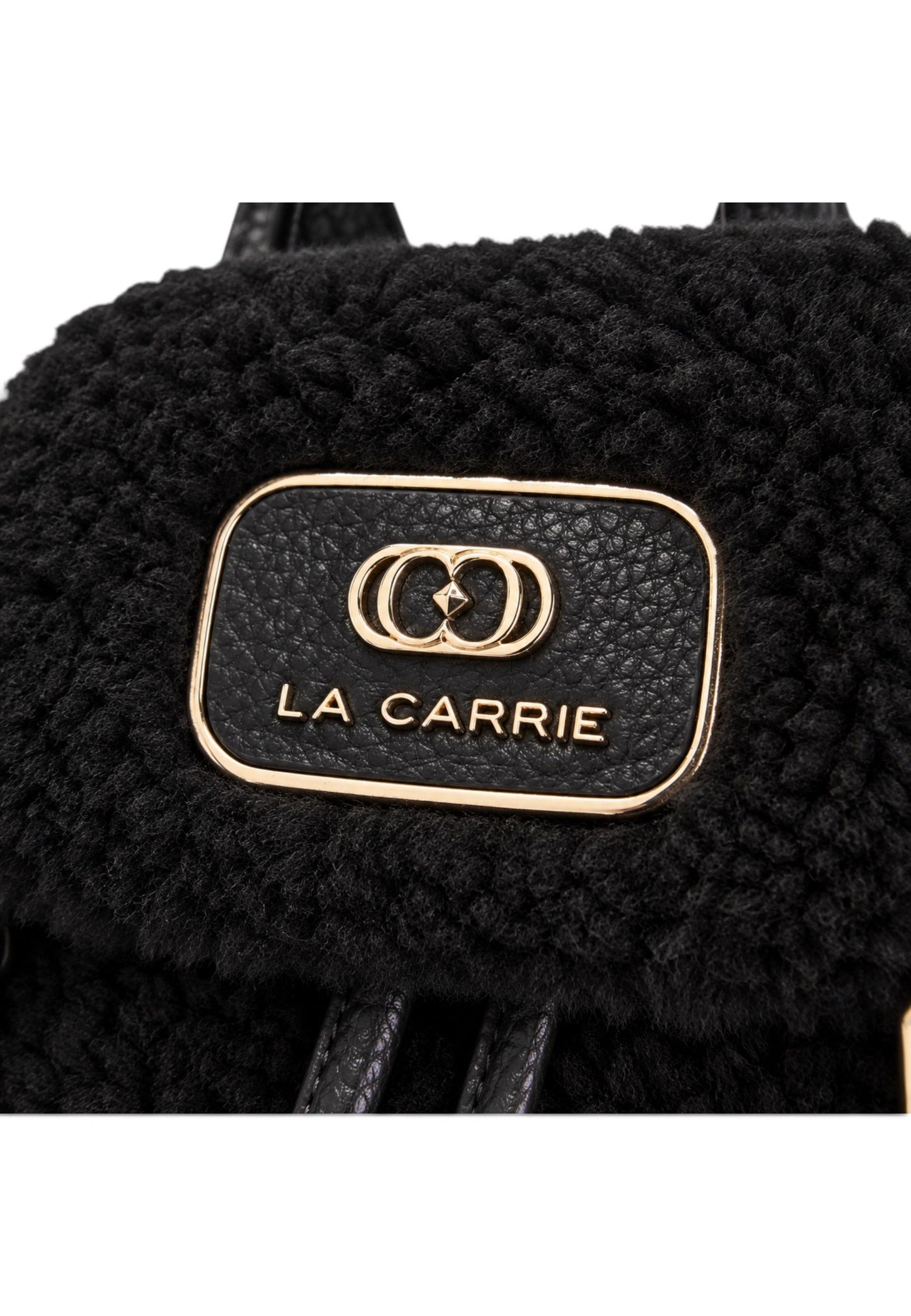 LA CARRIE - Zaino TEDDY ECO FUR Nero