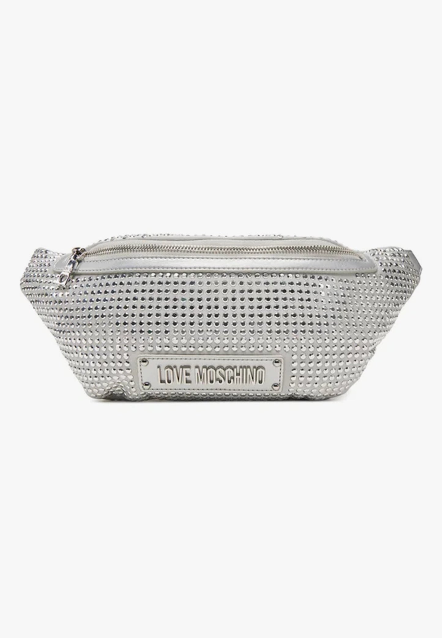 LOVE MOSCHINO - Marsupio Sparkling Silver