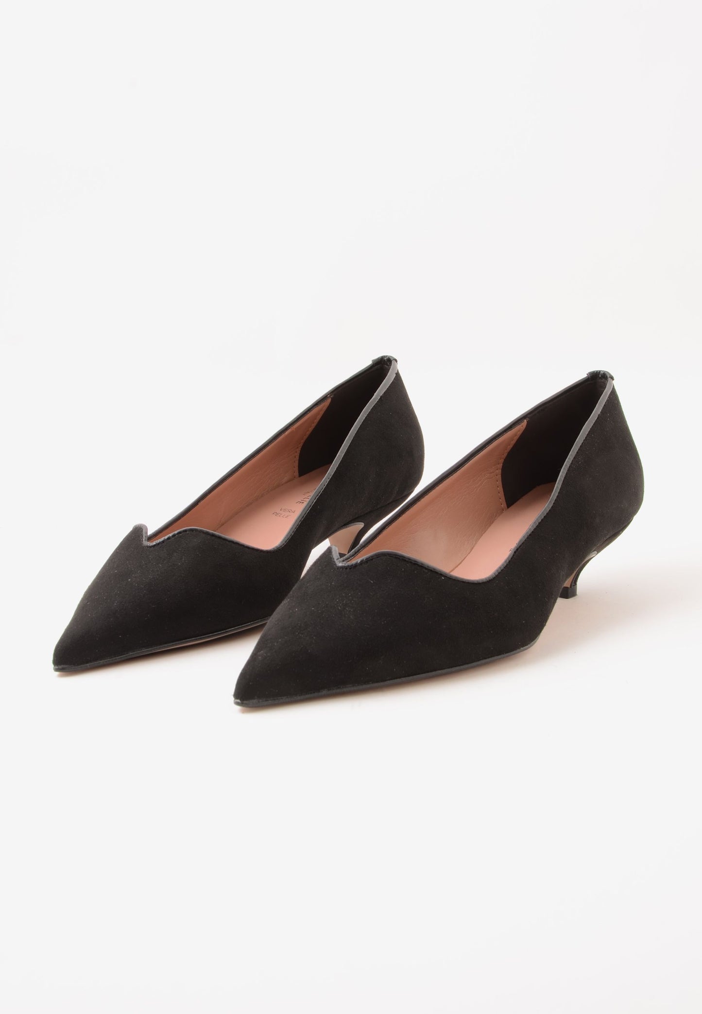 DIVINE FOLLIE - Pumps Camoscio 30mm nero