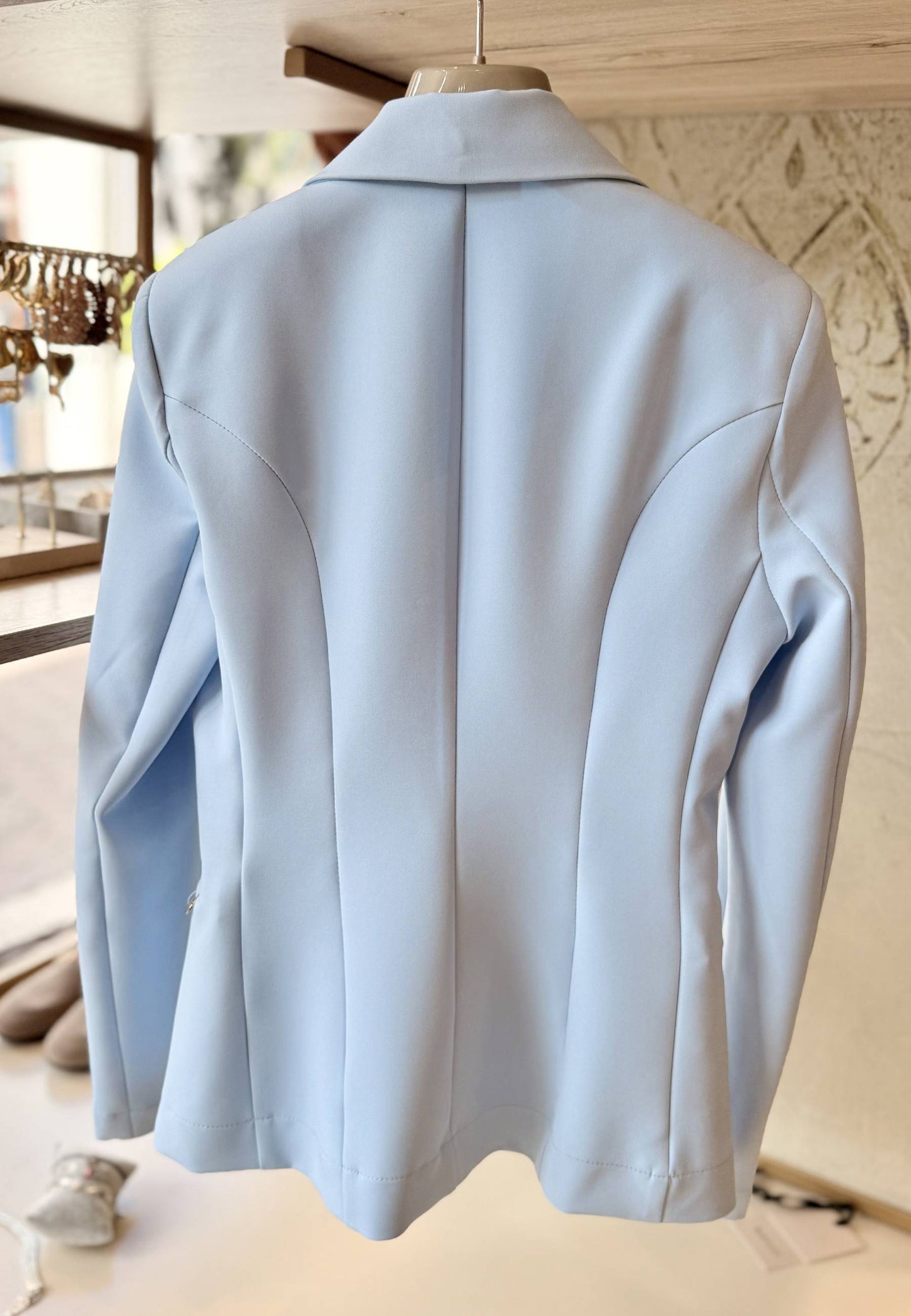 MARYLEY - Giacca Monopetto Azzurro