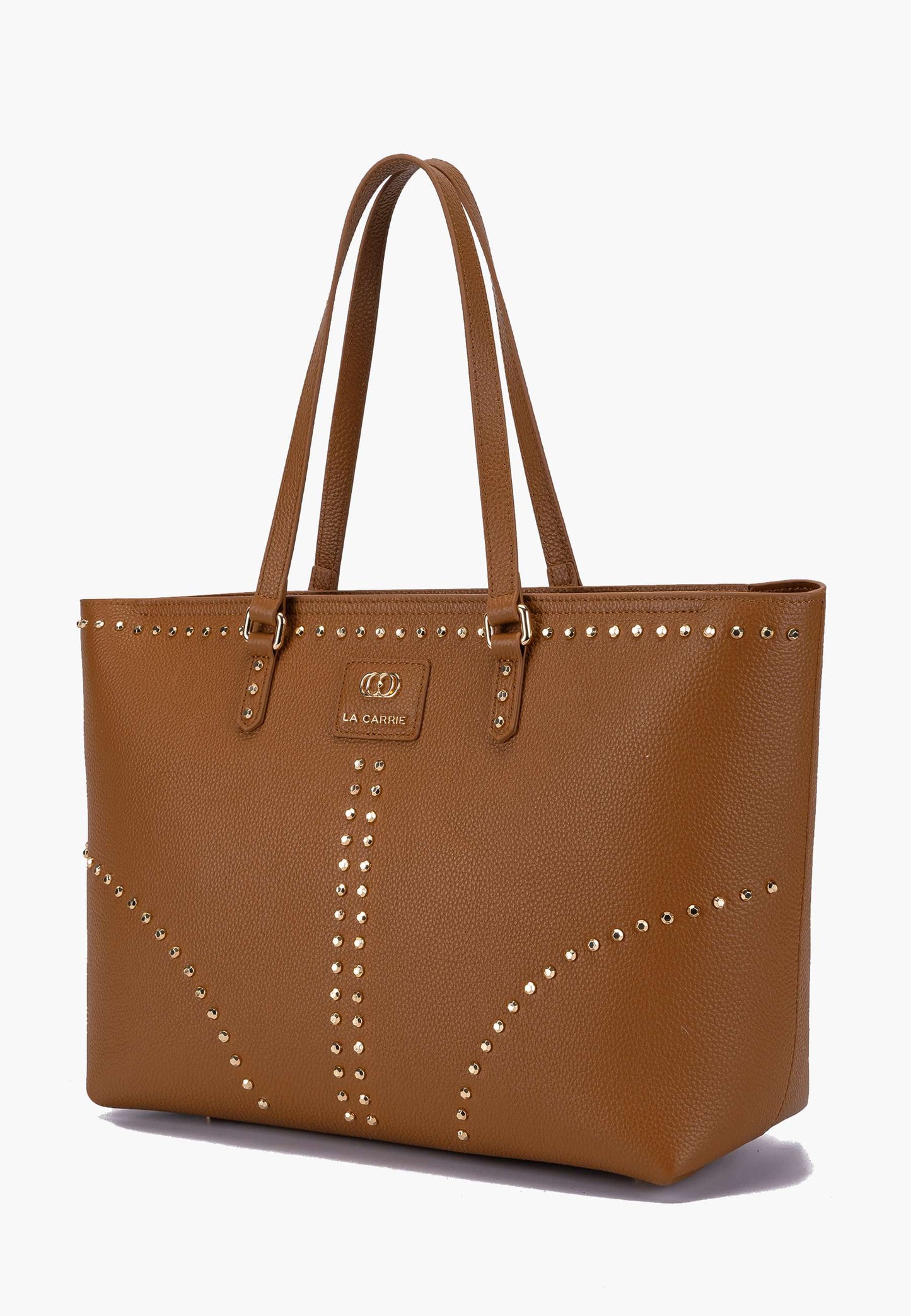 LA CARRIE - Shopping Bag Frivolous Cuoio