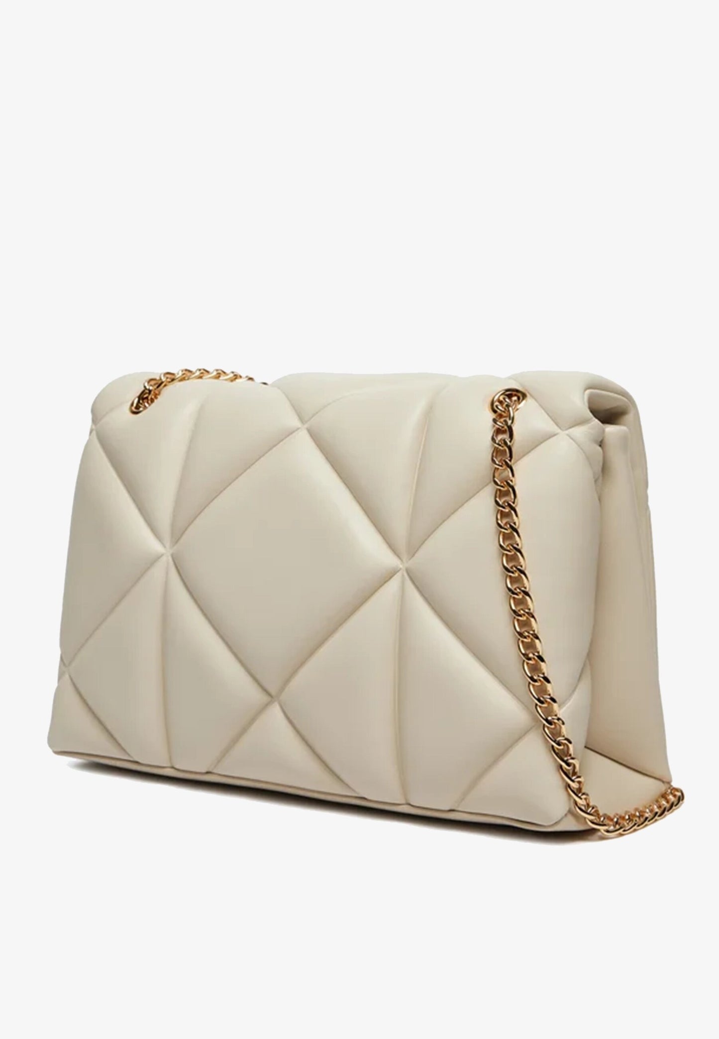 LOVE MOSCHINO - Borsa A Spalla Embossed Avorio