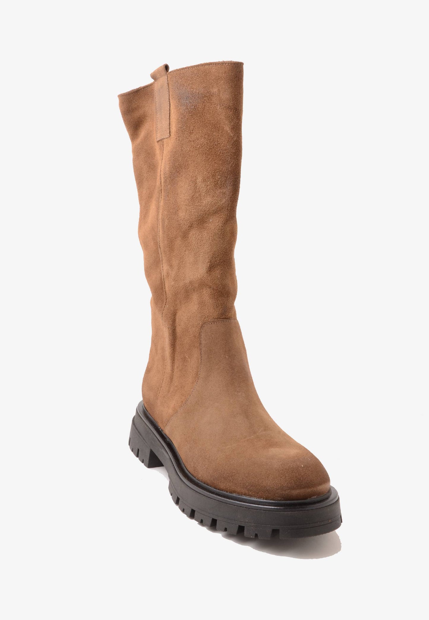 DIVINE FOLLIE - Bikers Camoscio Marrone