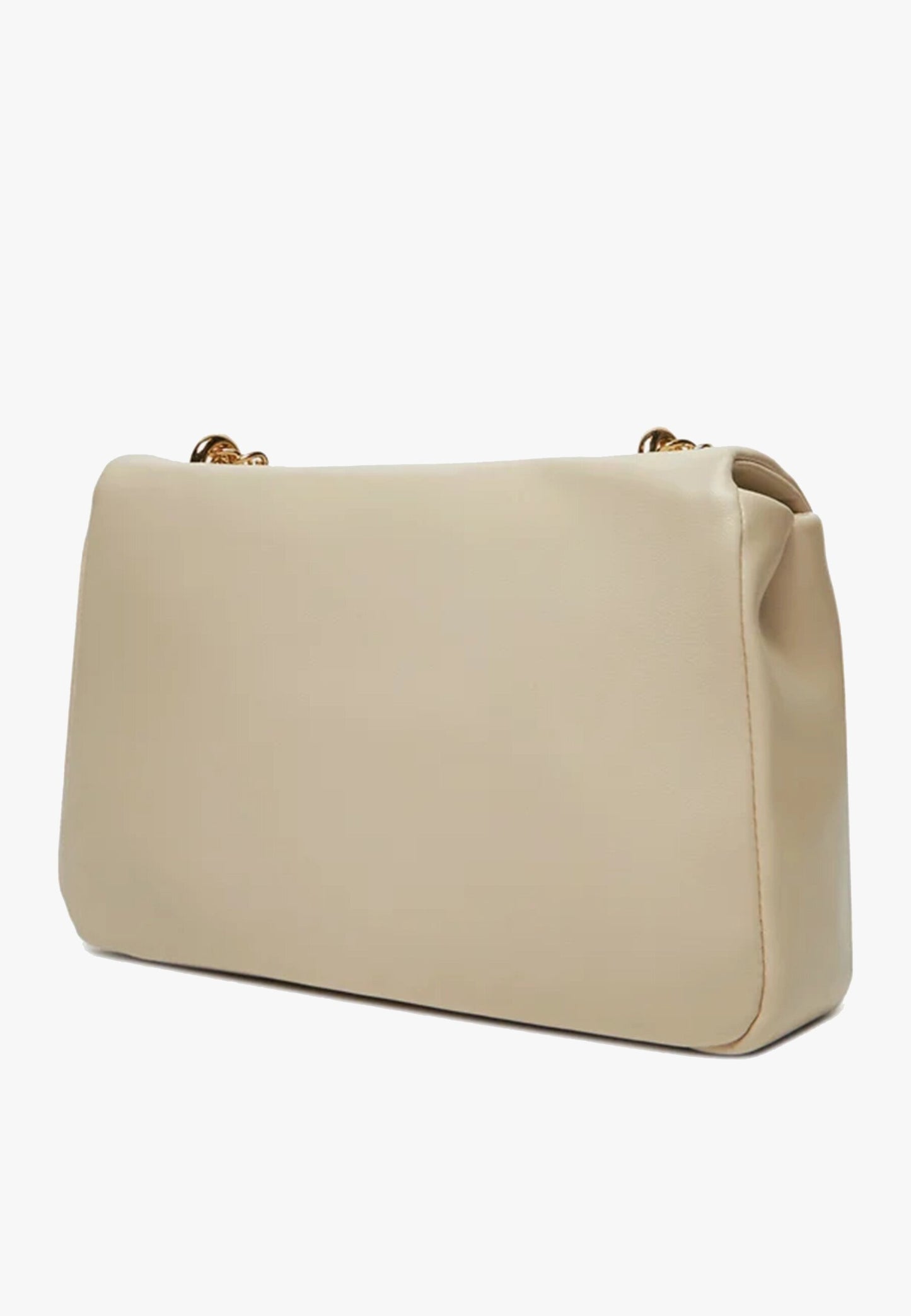 LOVE MOSCHINO - Borsa A Tracolla Gold Clip Avorio