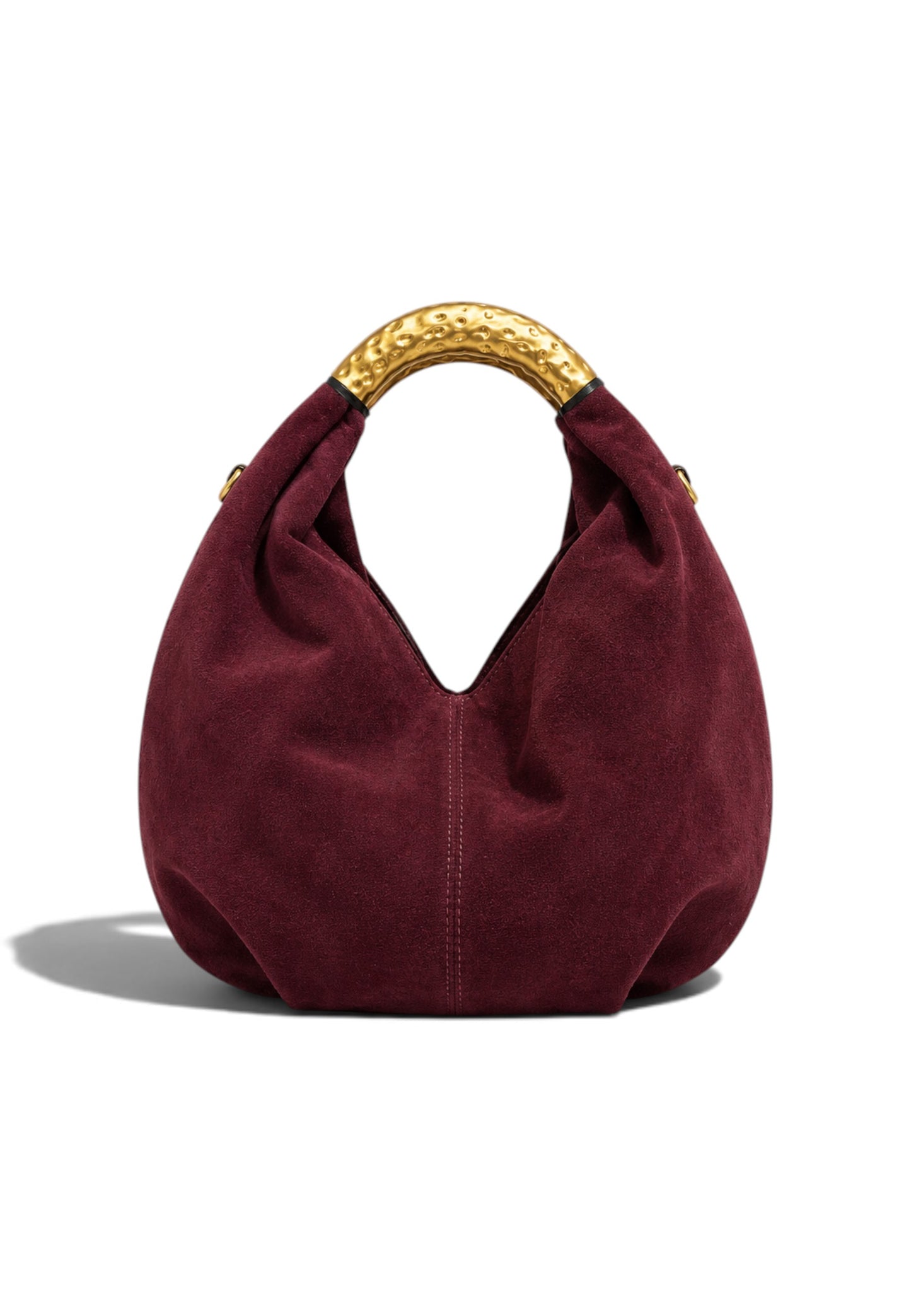 NUNZIA - Hobo Bag Deluxe Vino