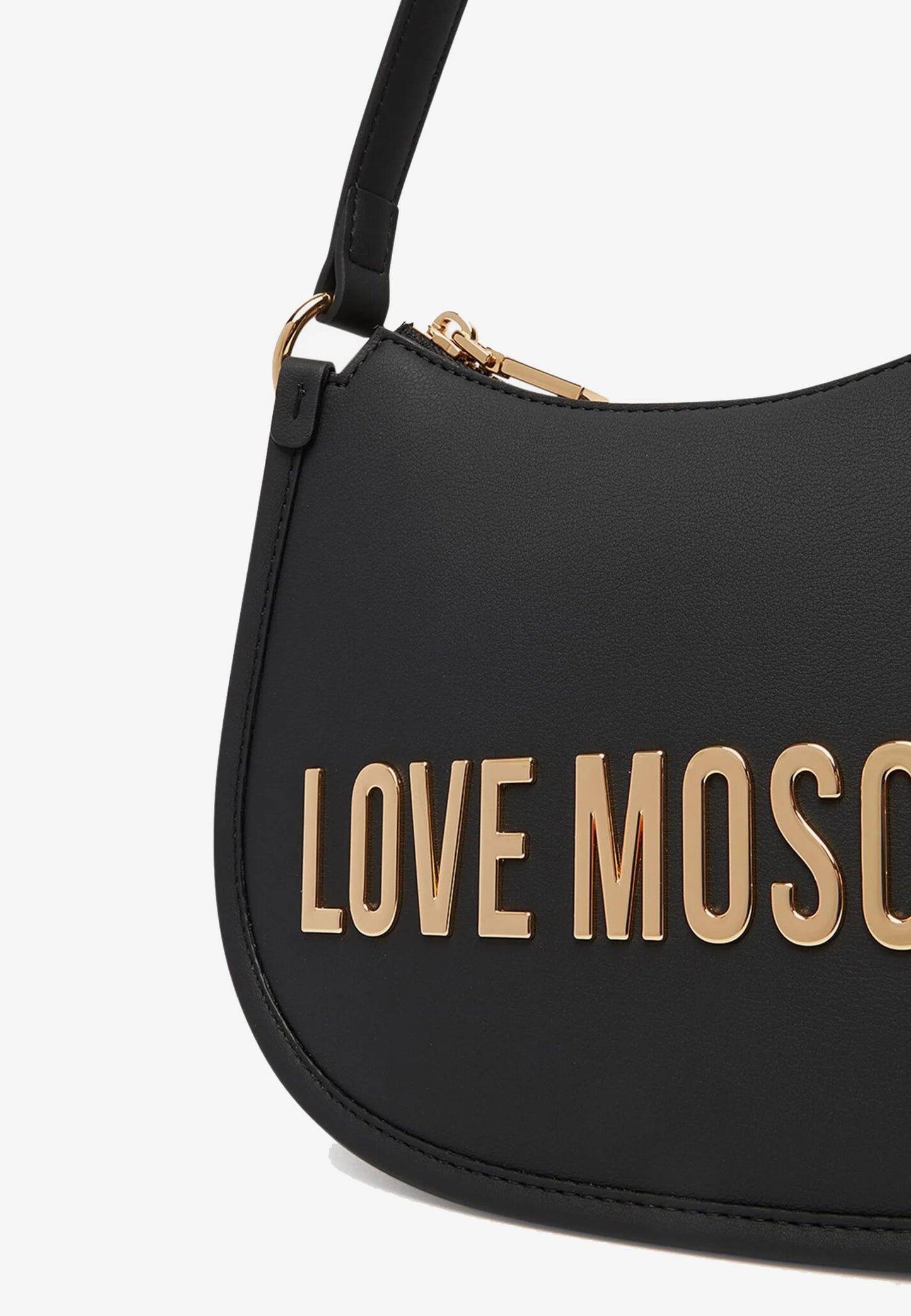 LOVE MOSCHINO - Borsetta A Spalla Soft Touch Nero