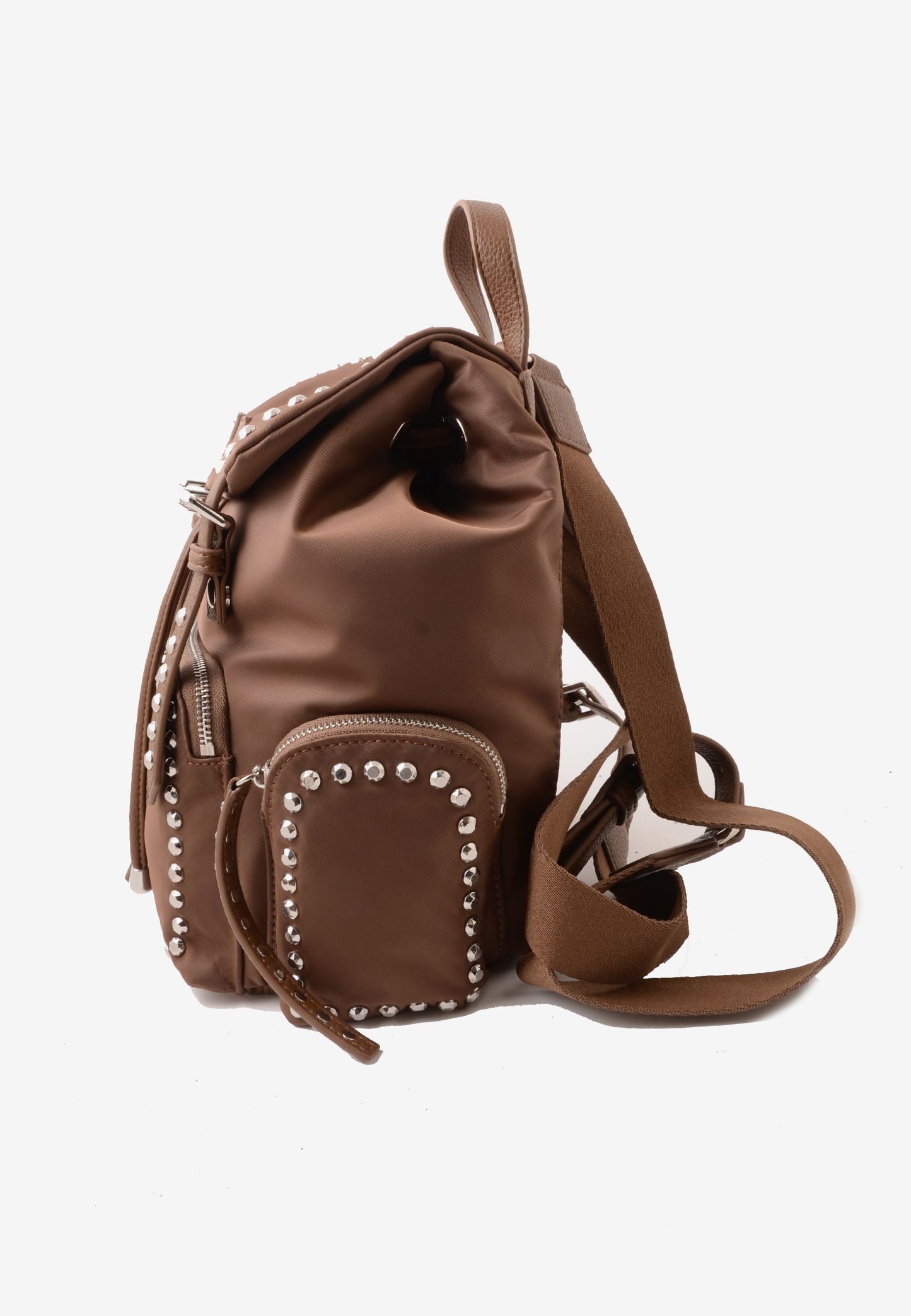 LA CARRIE - Zaino Dark Nylon Mocha