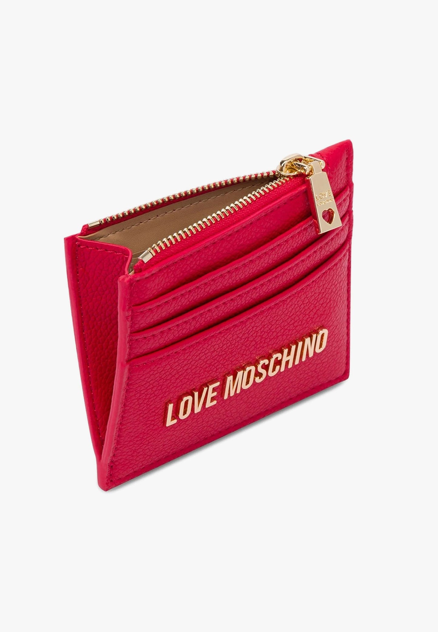 LOVE MOSCHINO - Porta Carte Di Credito Rosso