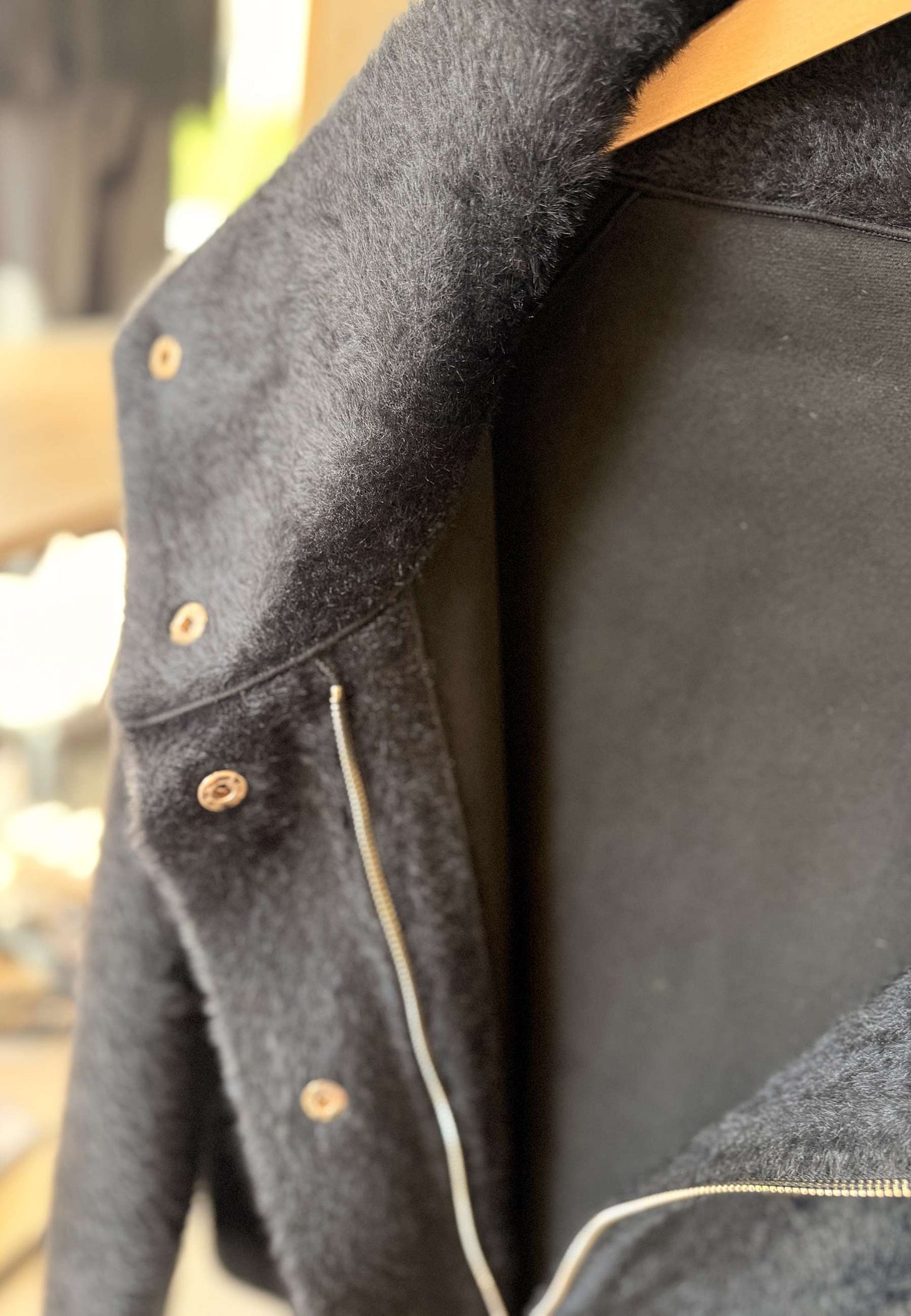 ALEX & MAX - Ecopelliccia Reverse Nero