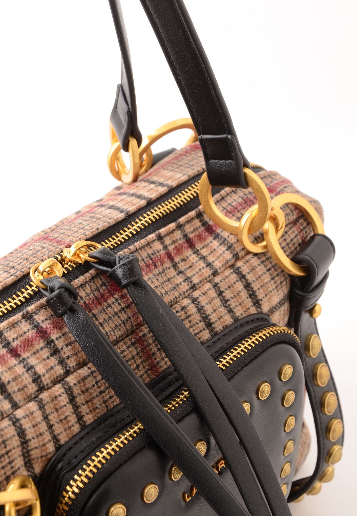 LA CARRIE - Borsa A Spalla Scottish Beige
