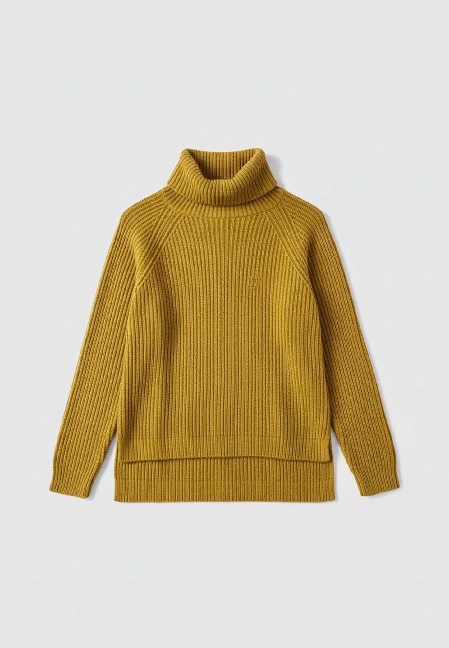 MOTEL - Pullover Dolcevita Zafferano