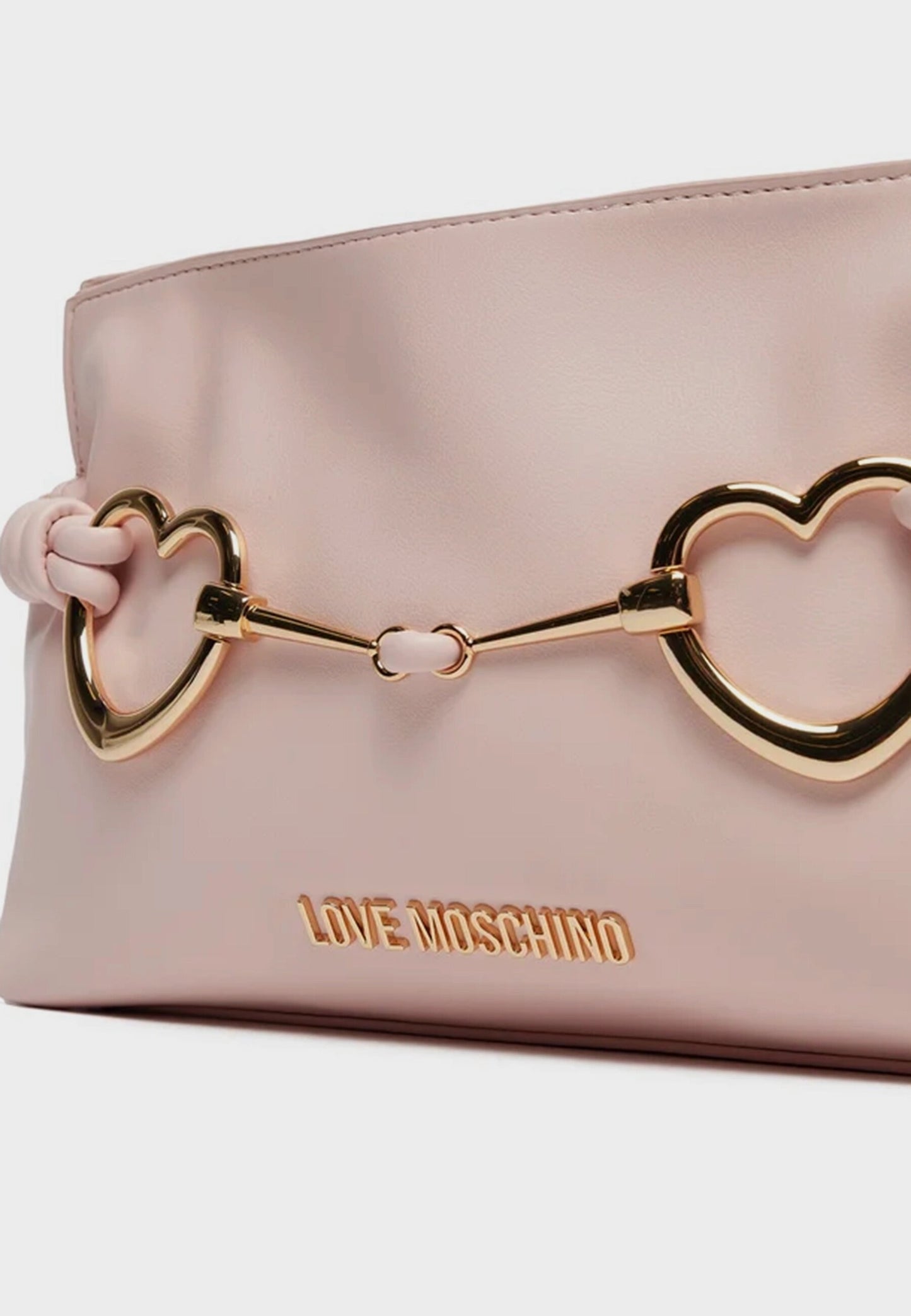 LOVE MOSCHINO - Borsetta Double Love Cipria