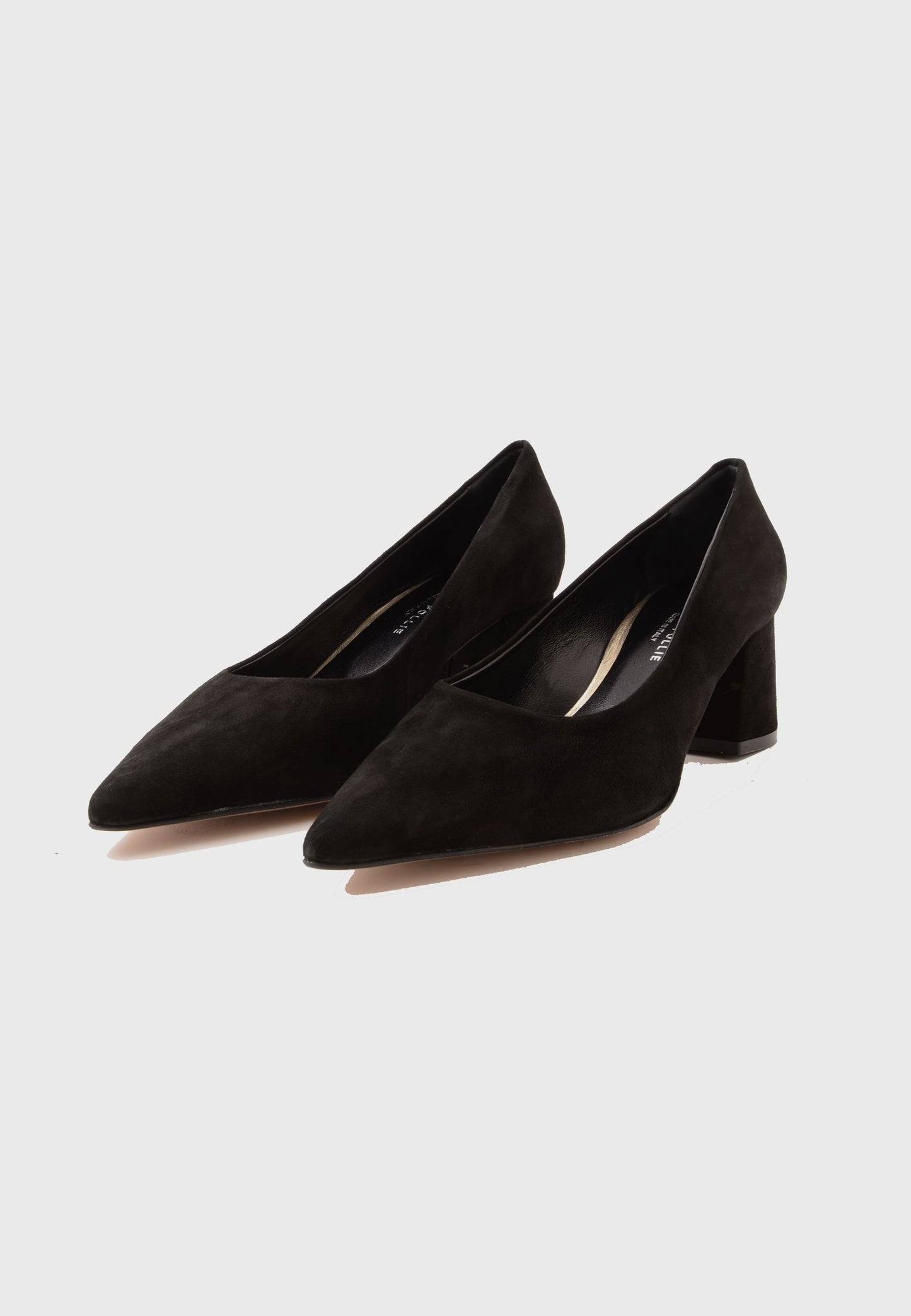 DIVINE FOLLIE - Pumps Camoscio 50mm Nero