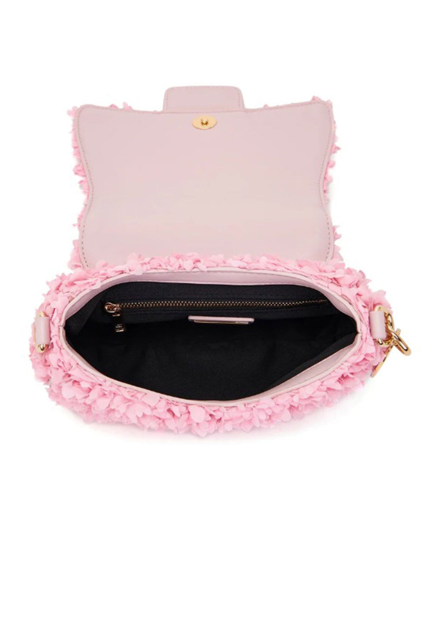 LA CARRIE - Borsetta In Chiffon "Night Edition" Rosa