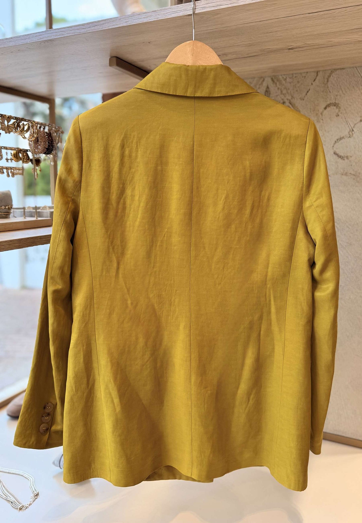 MARYLEY - Blazer Doppiopetto Olio