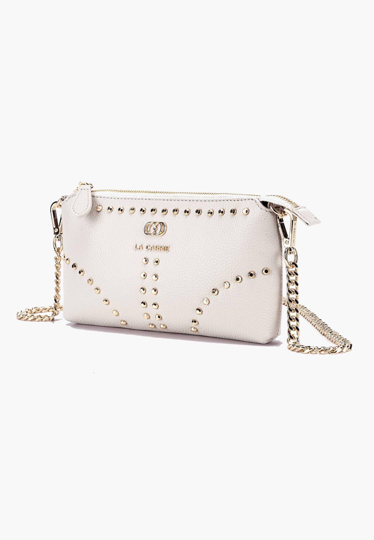 LA CARRIE - Pochette Portafogli Frivolous Ivory