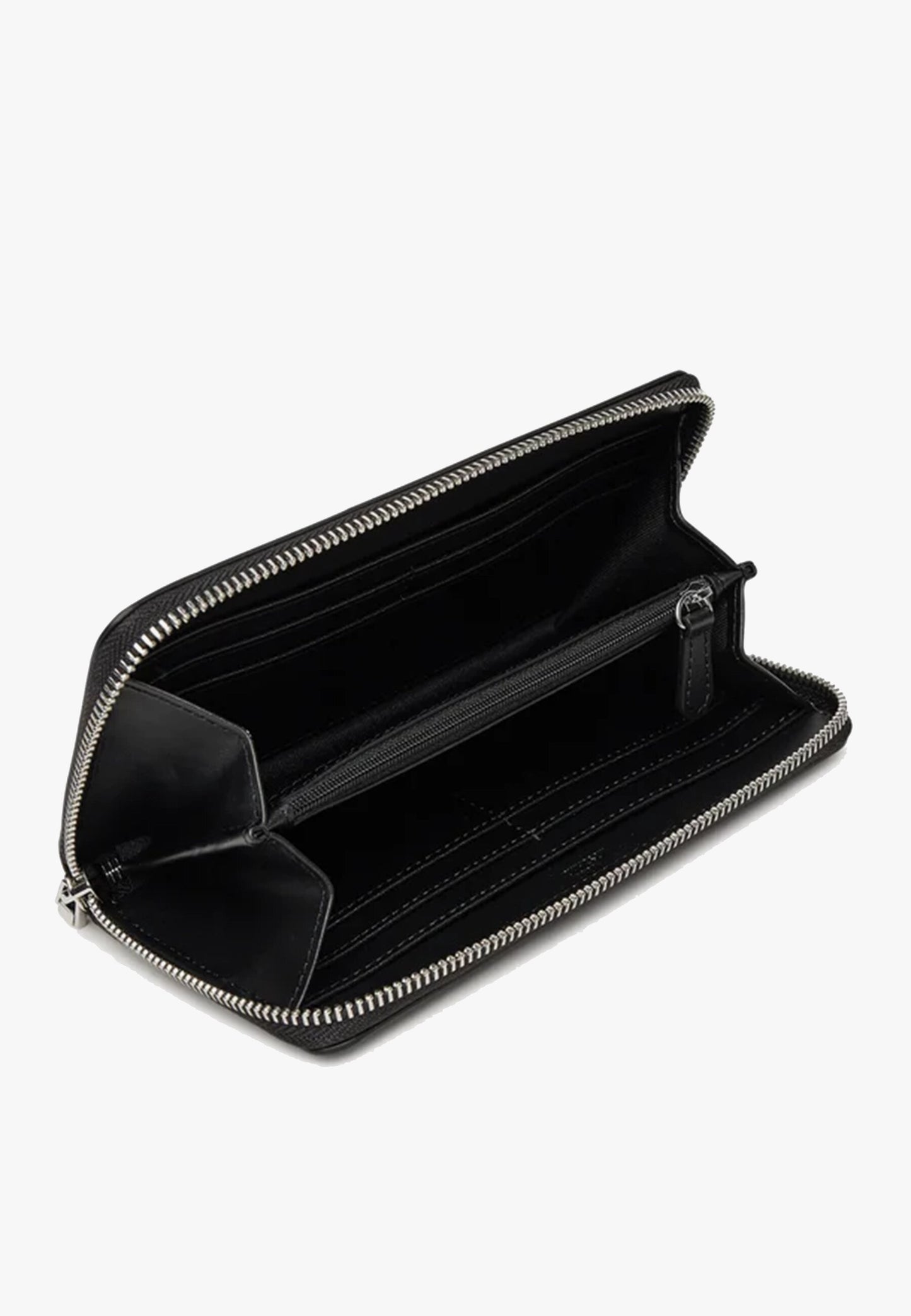 LOVE MOSCHINO - Portafoglio Zip Around Nuance Nero