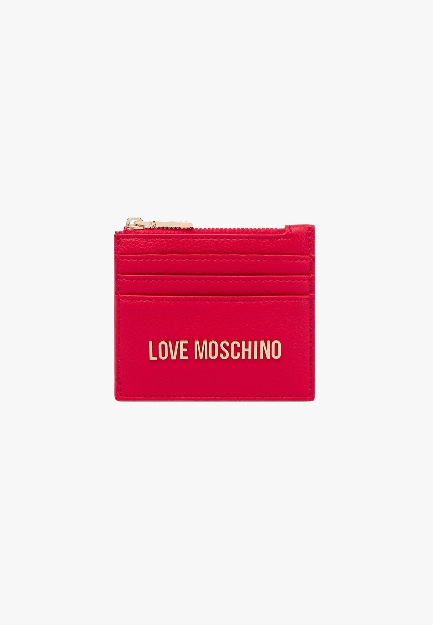 LOVE MOSCHINO - Porta Carte Di Credito Rosso