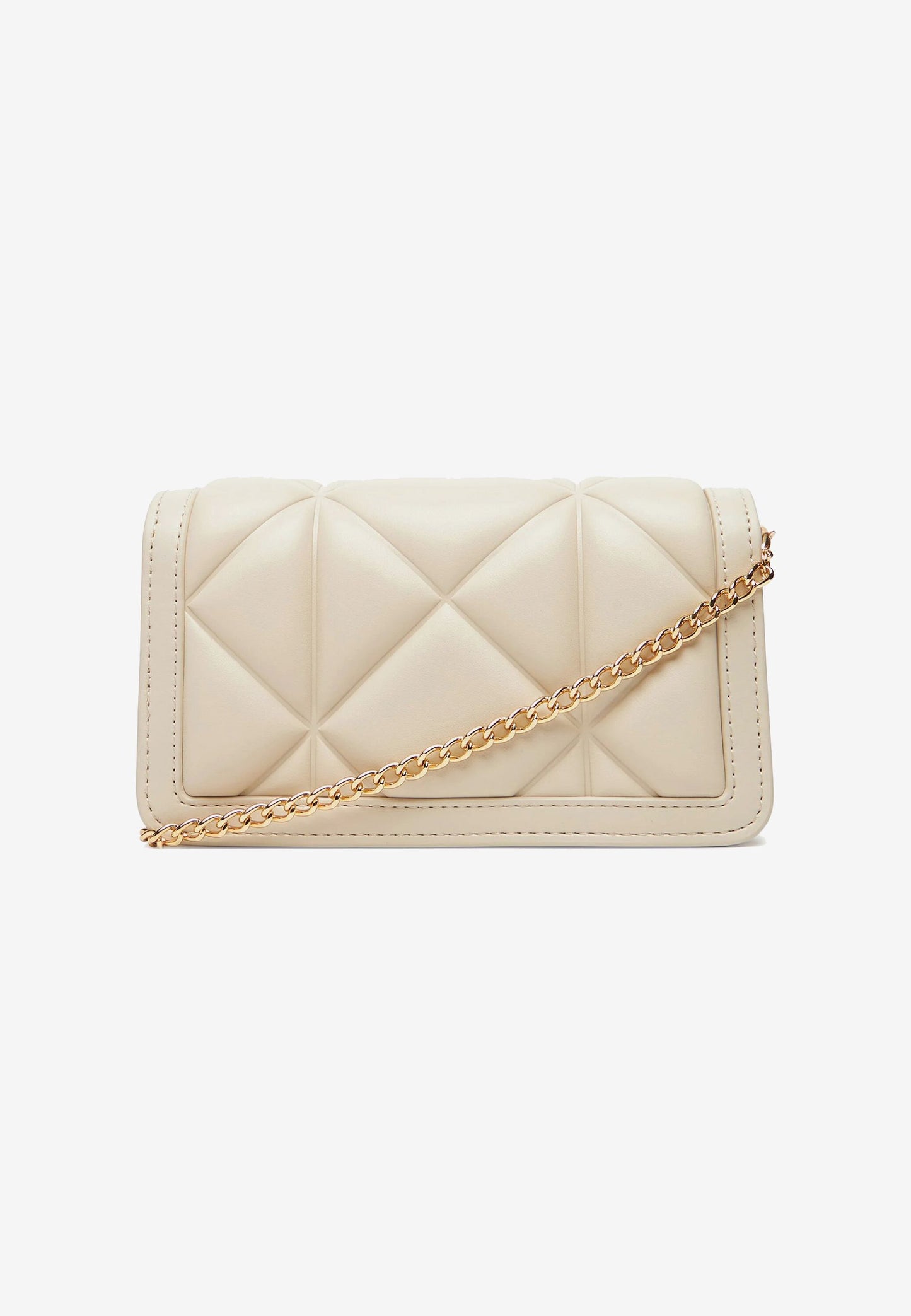 LOVE MOSCHINO - Portafoglio A Tracolla Embossed Avorio