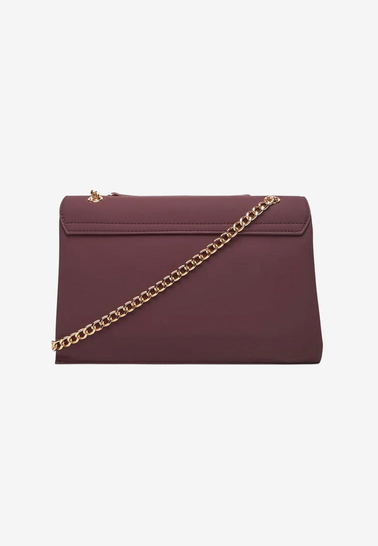 LOVE MOSCHINO - Borsa A Spalla Lettering Soft Touch Vino