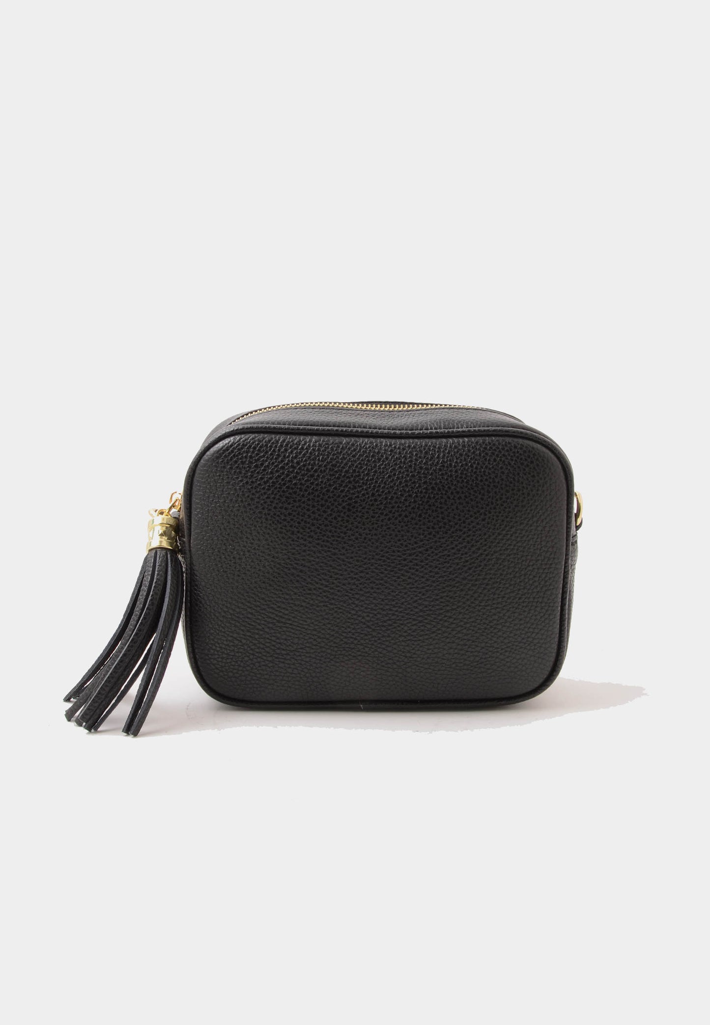 NUNZIA - Crossbody Vera Pelle CAMILLA Nero