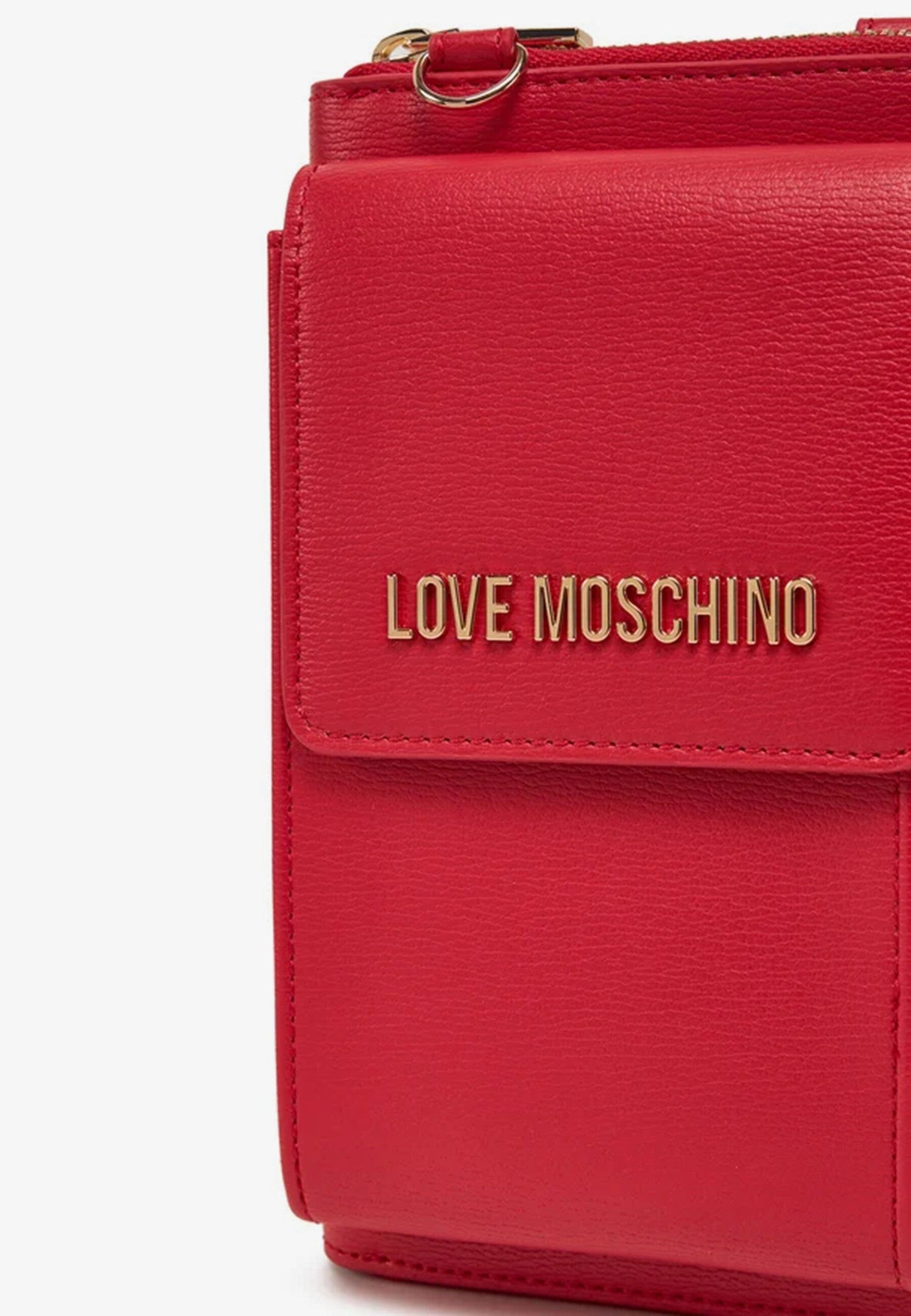 LOVE MOSCHINO - Porta Cellulare A Tracolla Rosso