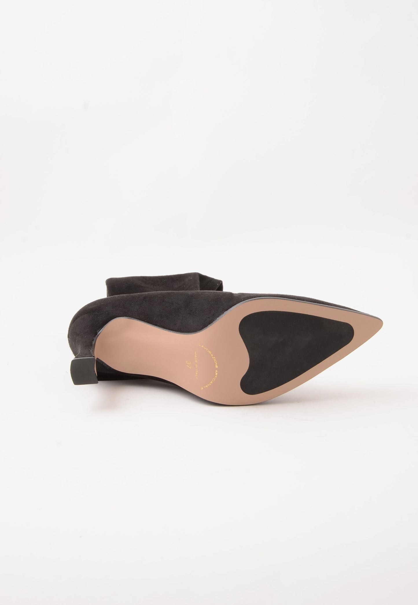 DIVINE FOLLIE - Stivale Alto Elasticizzato Nero