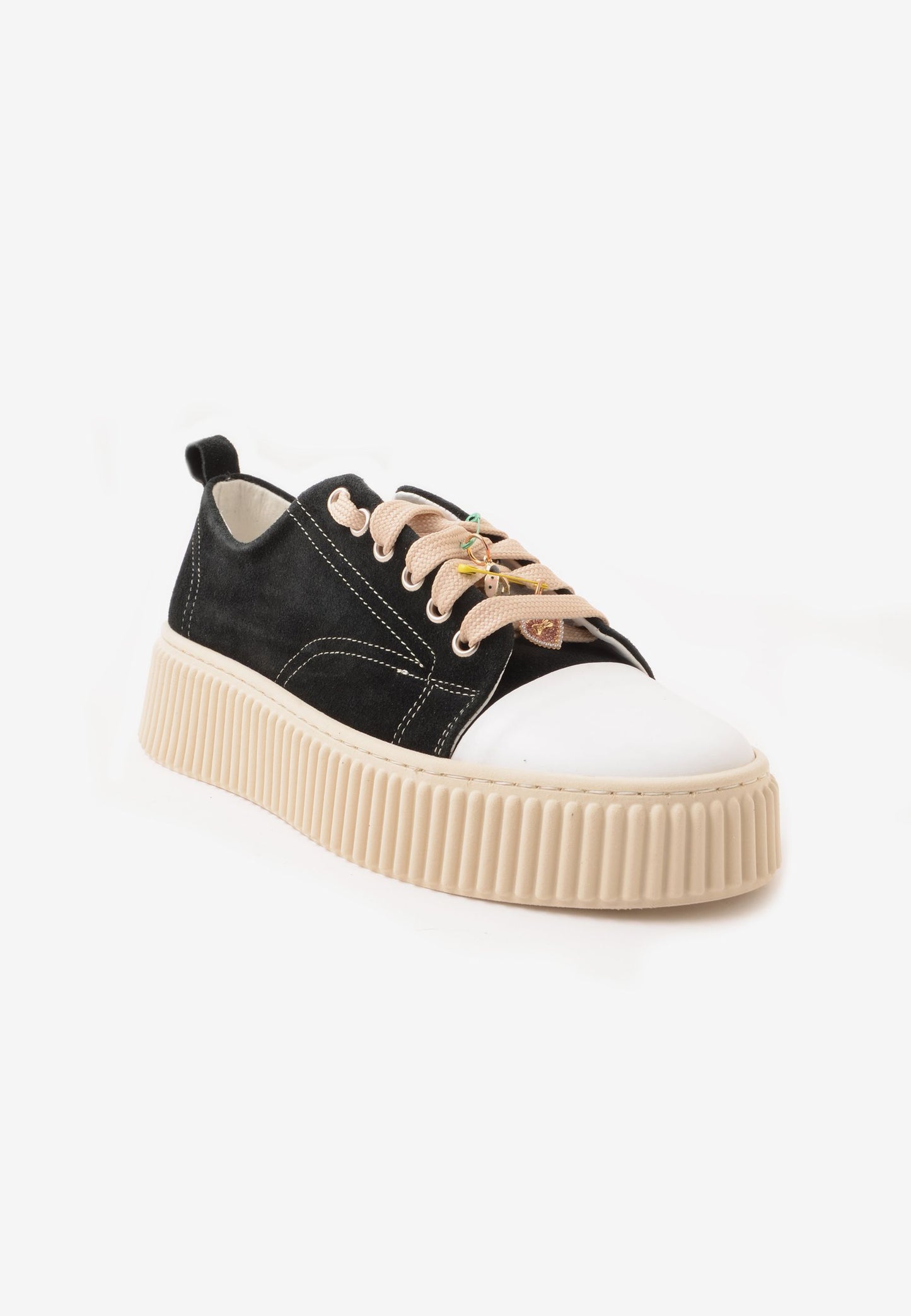 DIVINE FOLLIE - Sneakers Camoscio Nero