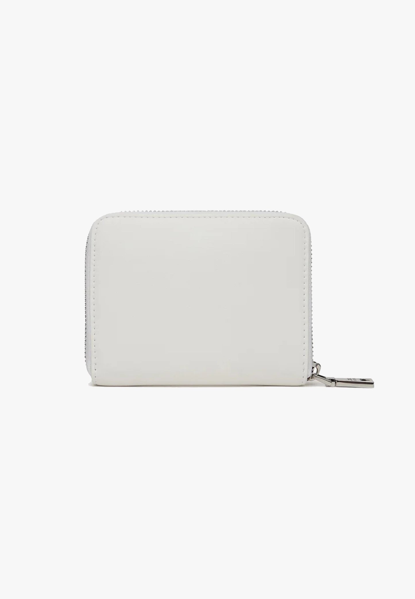 LOVE MOSCHINO - Portafoglio Zip Around Nuance Piccolo Bianco