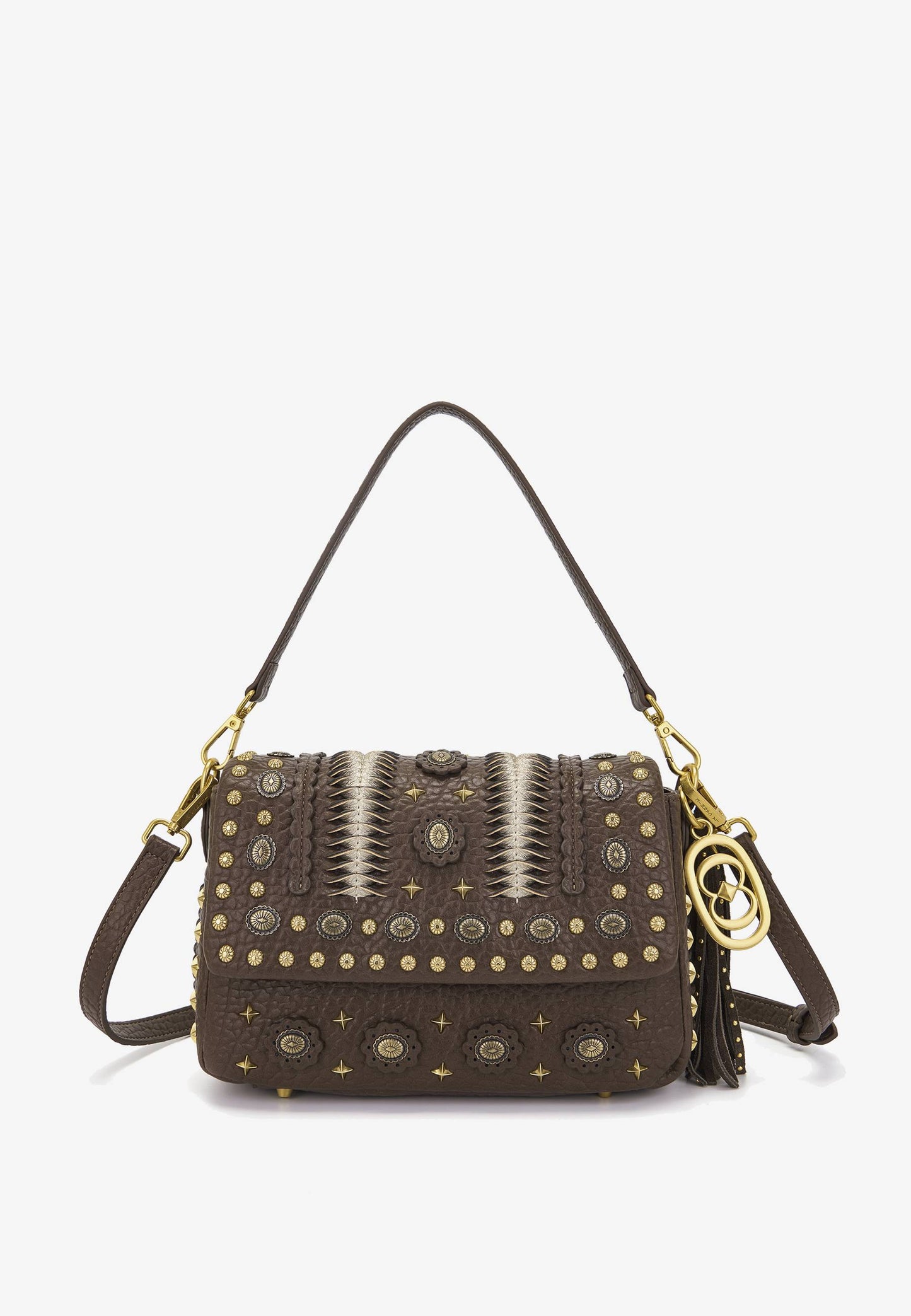 LA CARRIE - Borsa A Tracolla Jungle Marrone